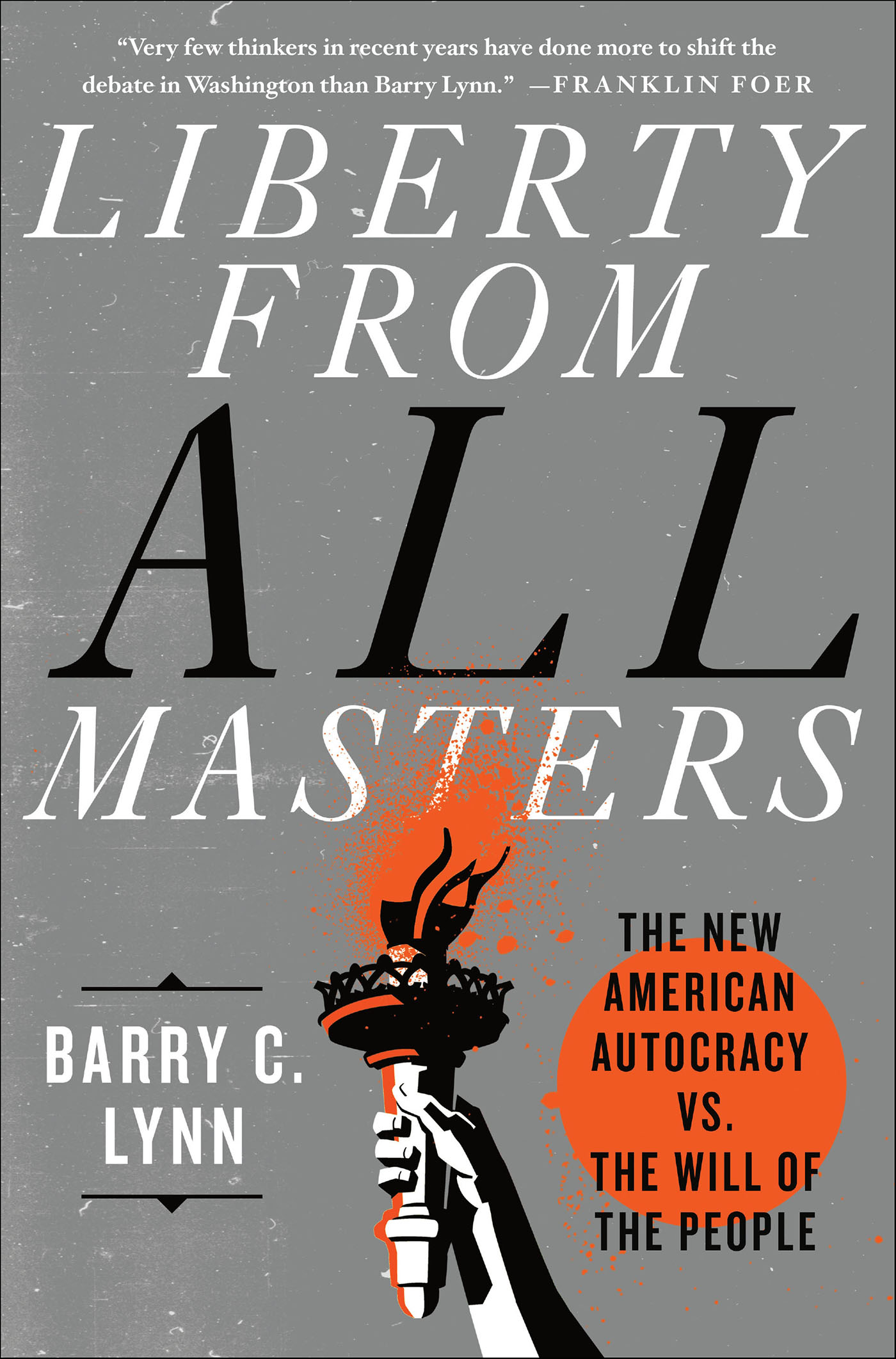 This image is the cover for the book Liberty from All Masters