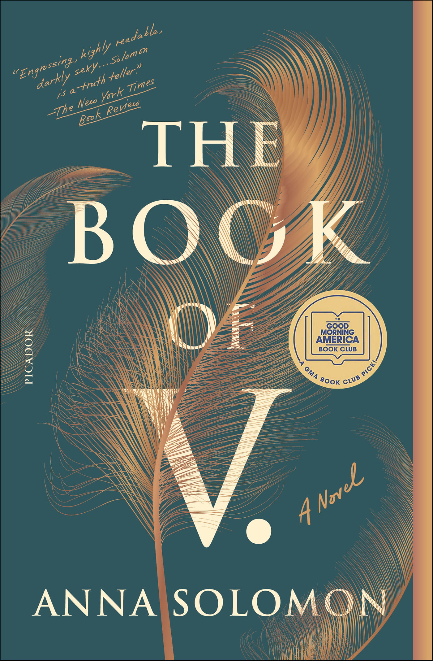 This image is the cover for the book Book of V.