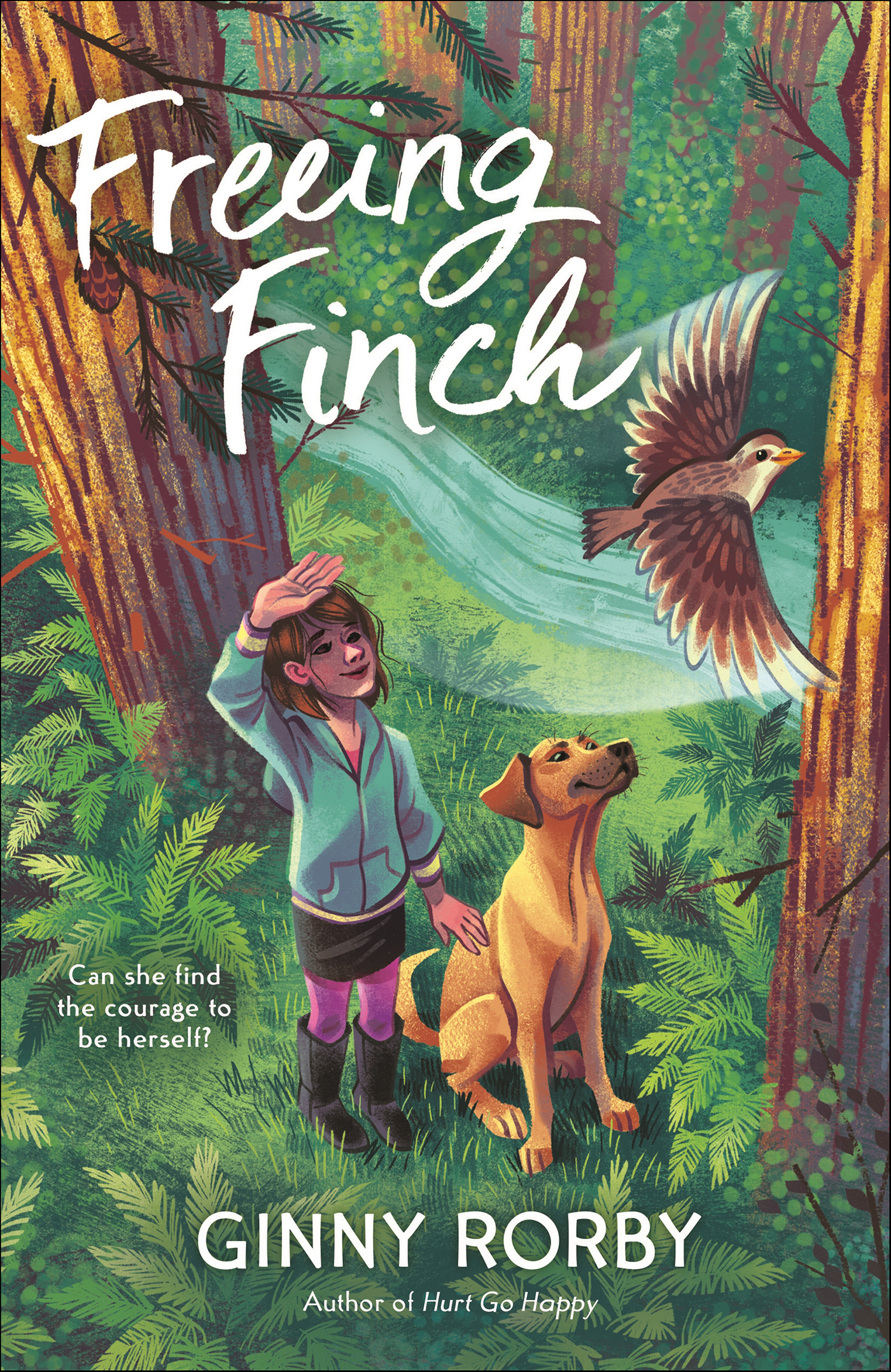This image is the cover for the book Freeing Finch