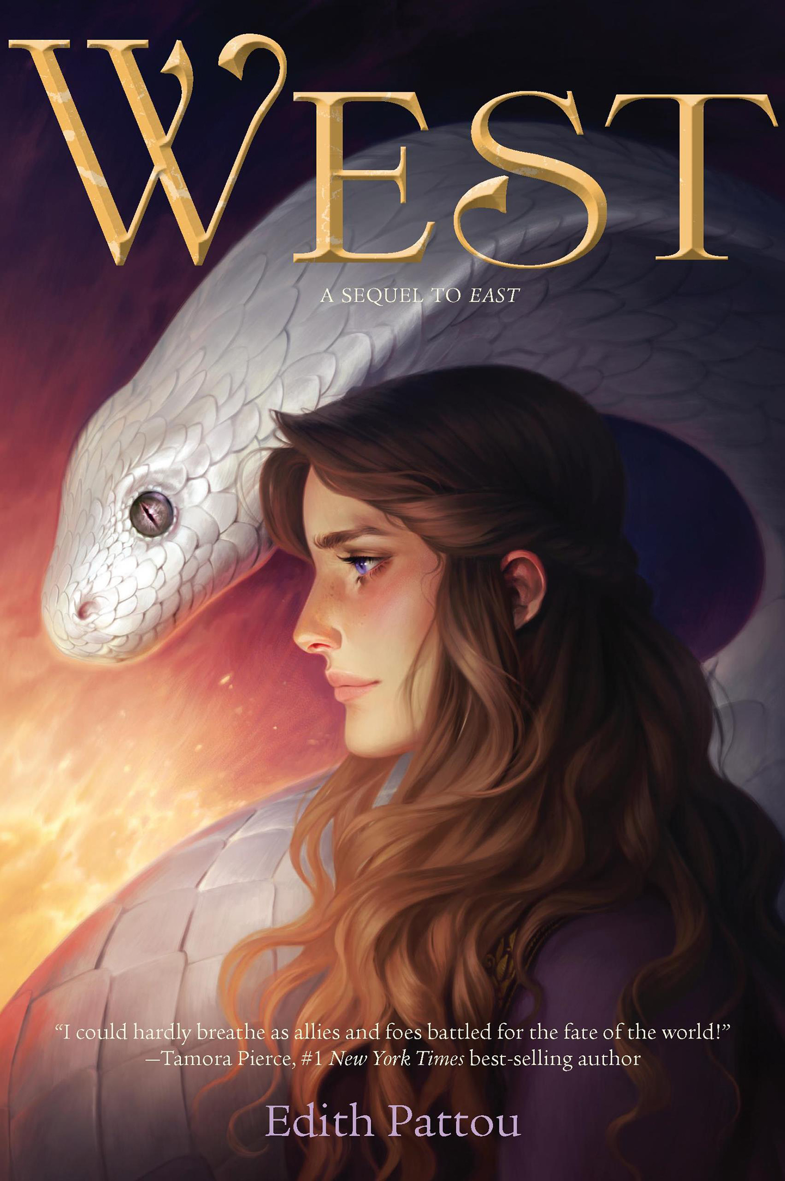 This image is the cover for the book West, East