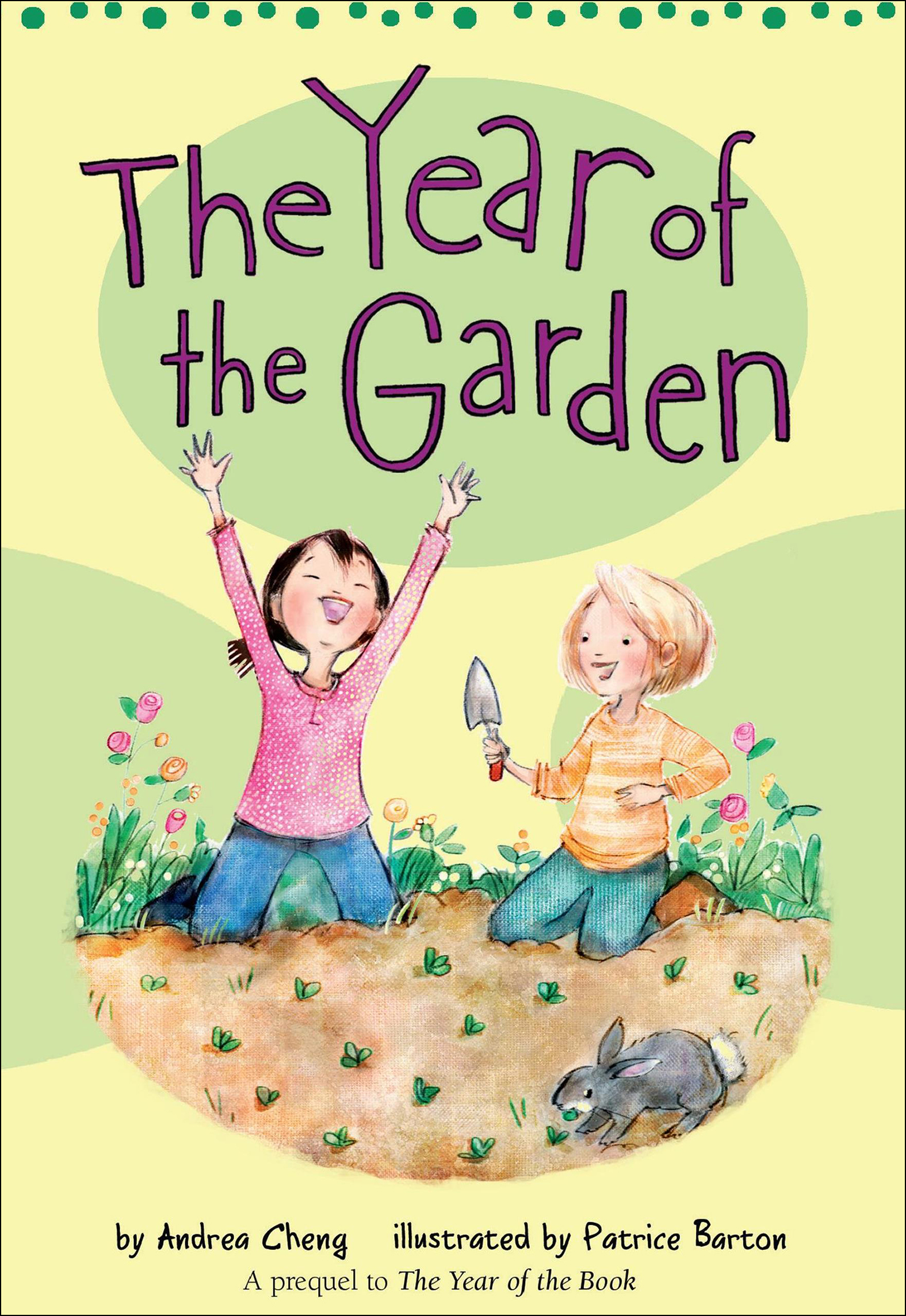 This image is the cover for the book Year of the Garden, Anna Wang