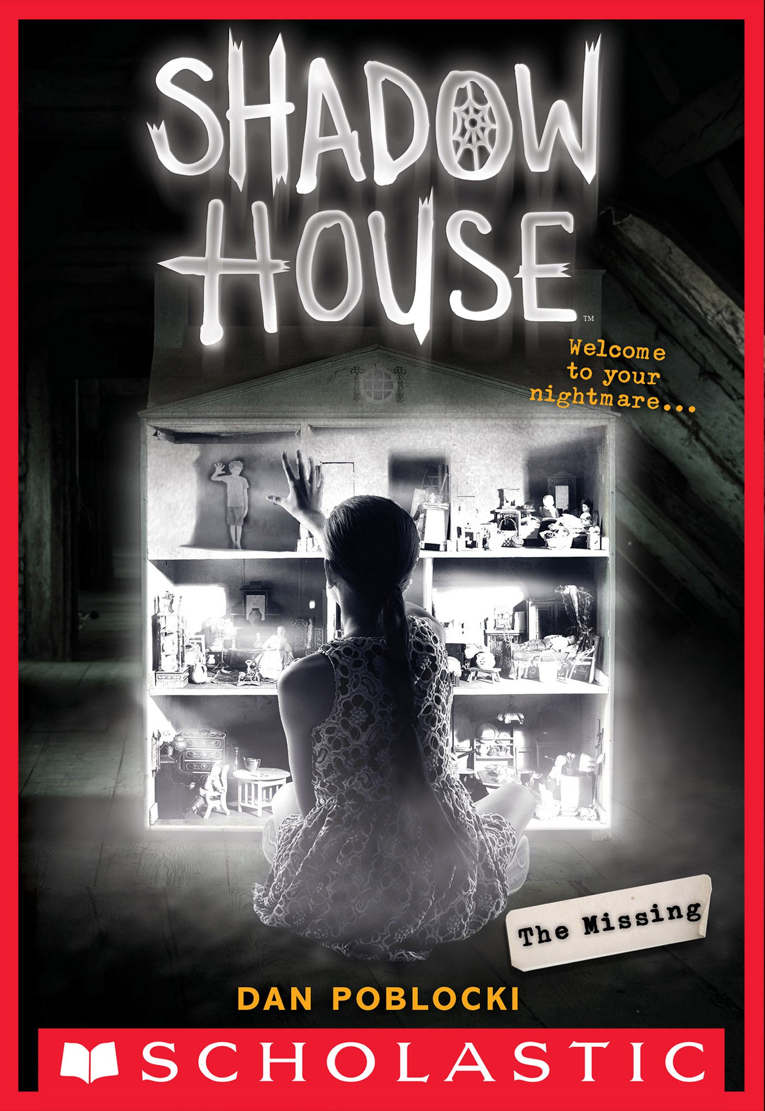 This image is the cover for the book Shadow House: The Missing, Shadow House