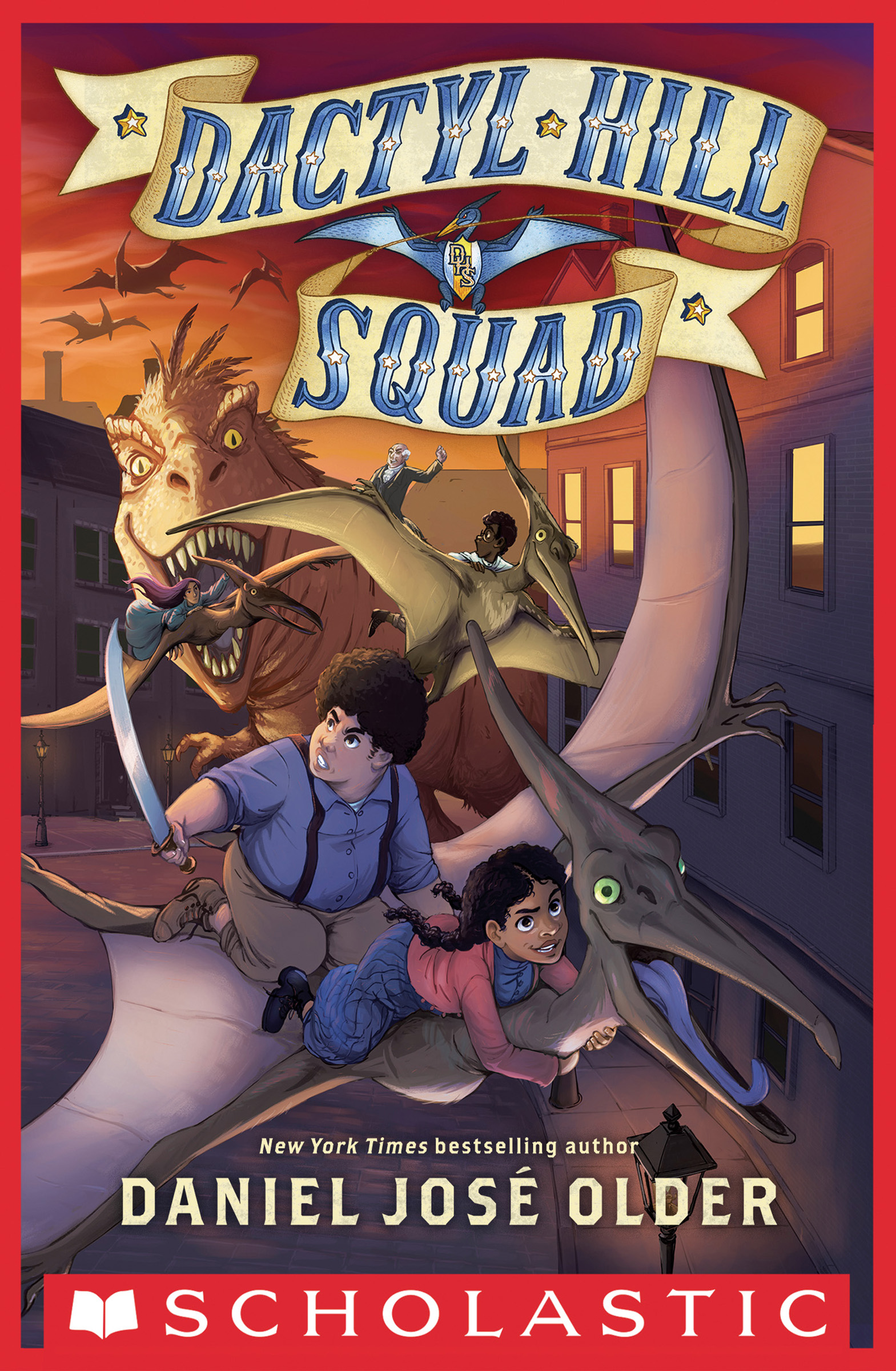 This image is the cover for the book Dactyl Hill Squad, Dactyl Hill Squad