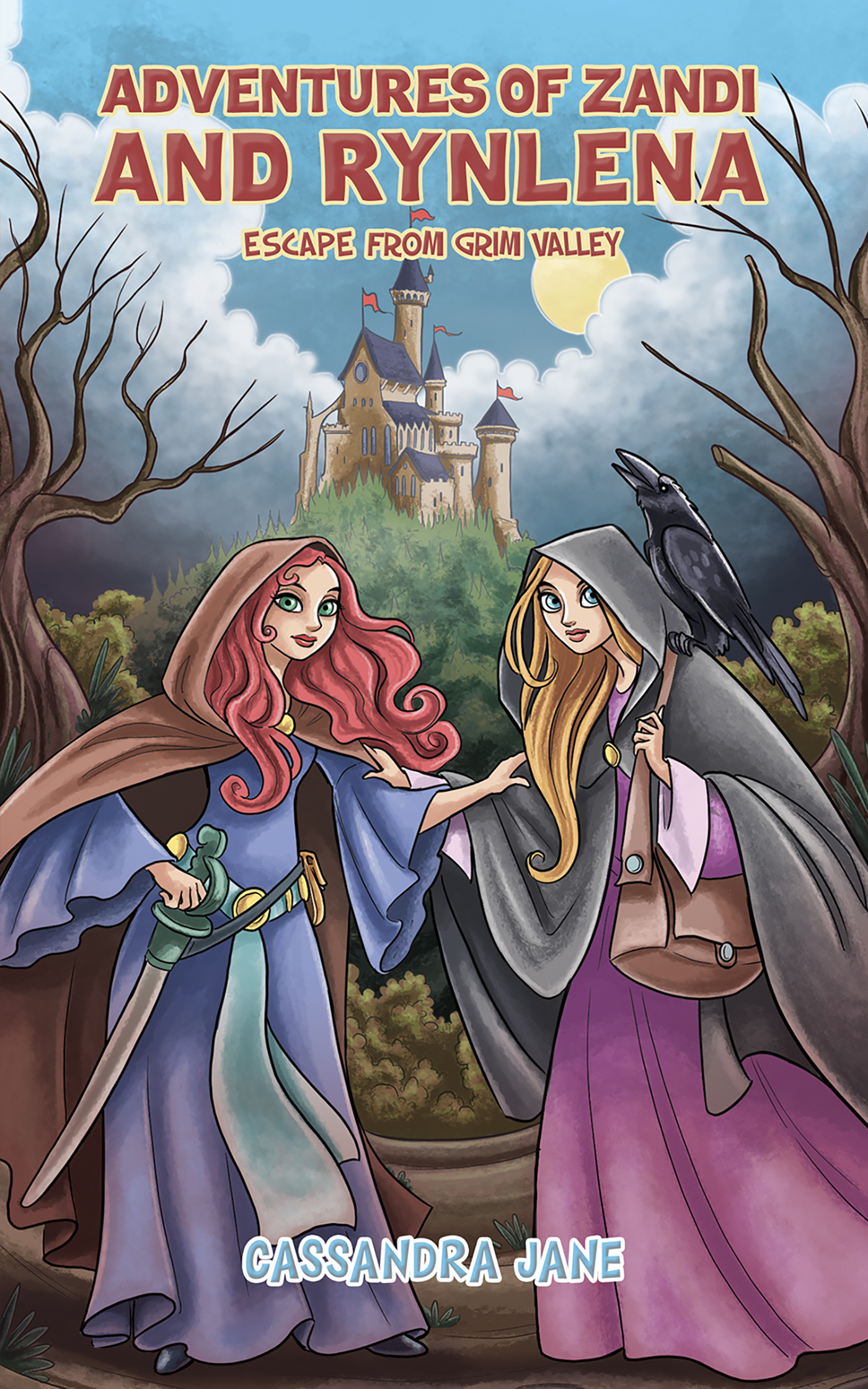 This image is the cover for the book Adventures of Zandi and Rynlena