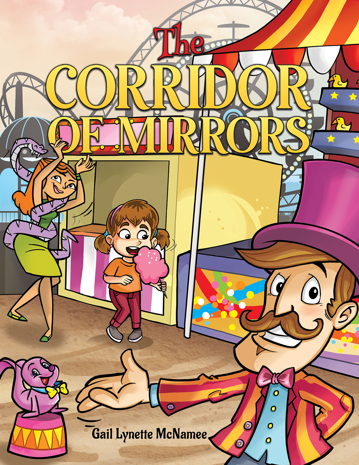This image is the cover for the book The Corridor of Mirrors