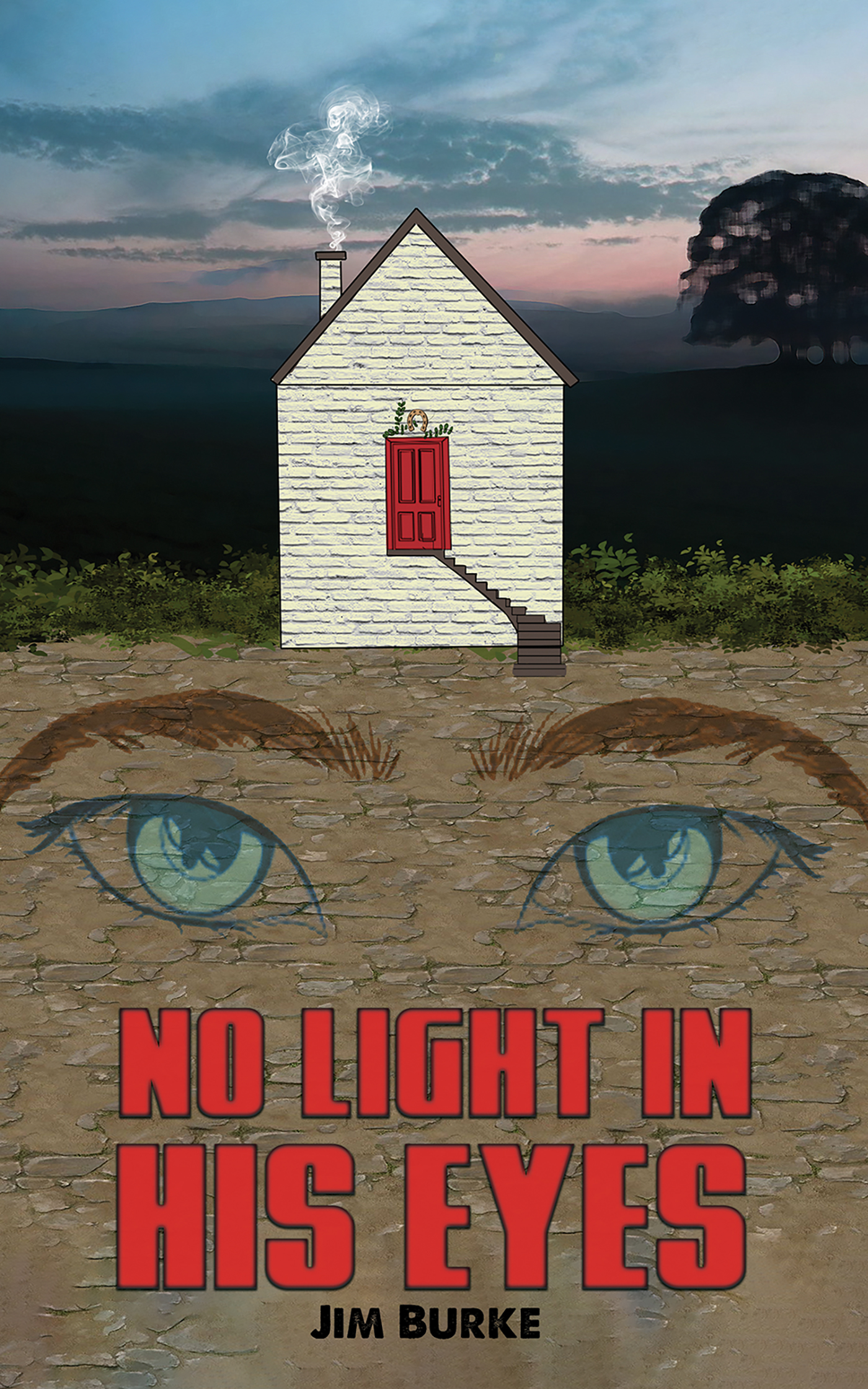 This image is the cover for the book No Light in His Eyes