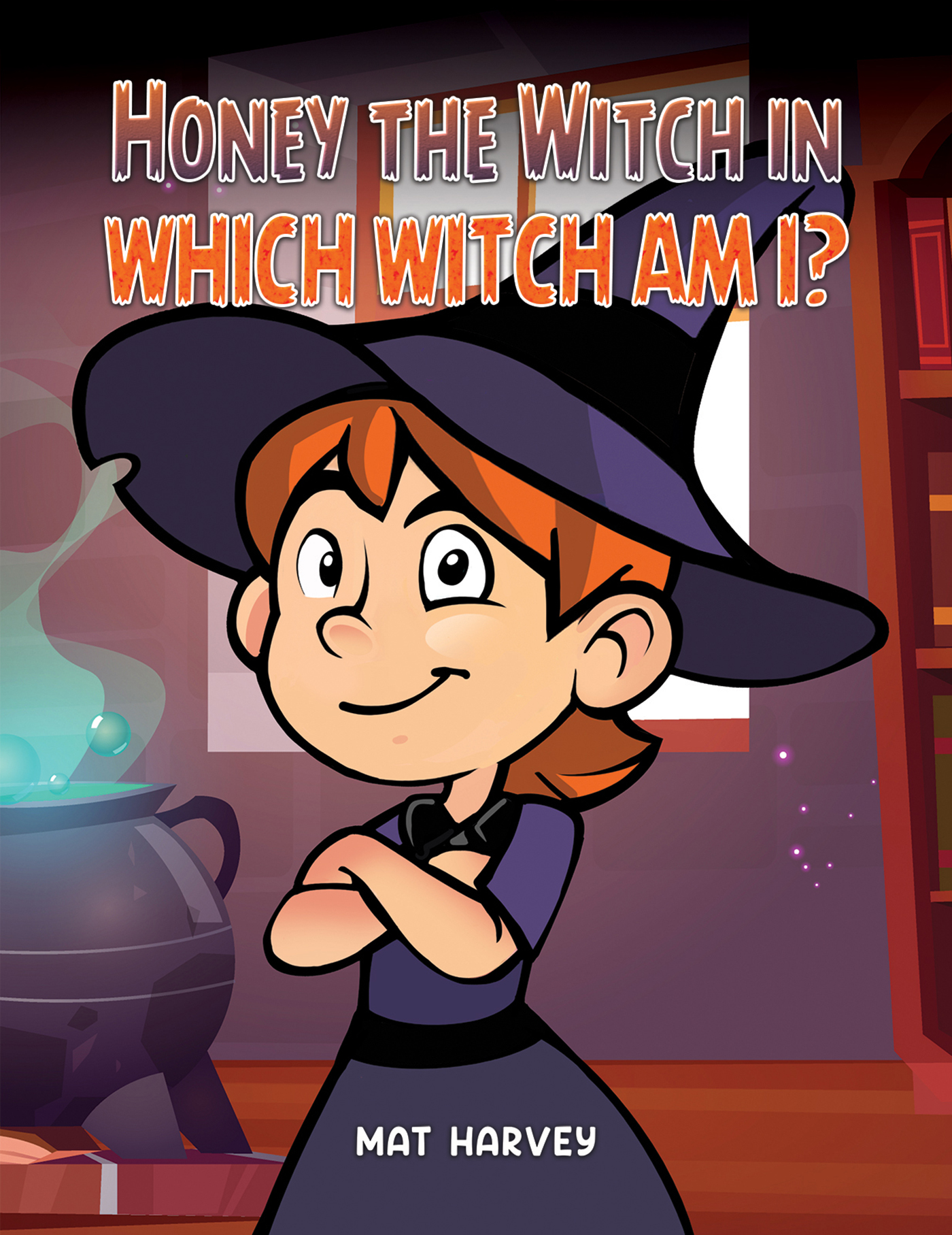 This image is the cover for the book Honey the Witch in Which Witch Am I?