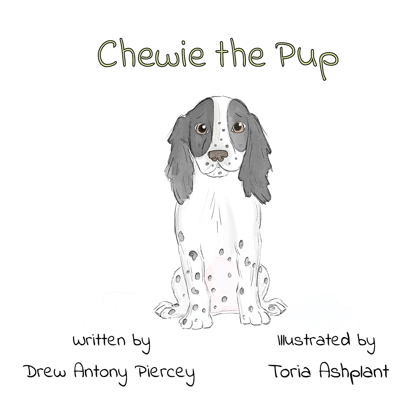 This image is the cover for the book Chewie the pup