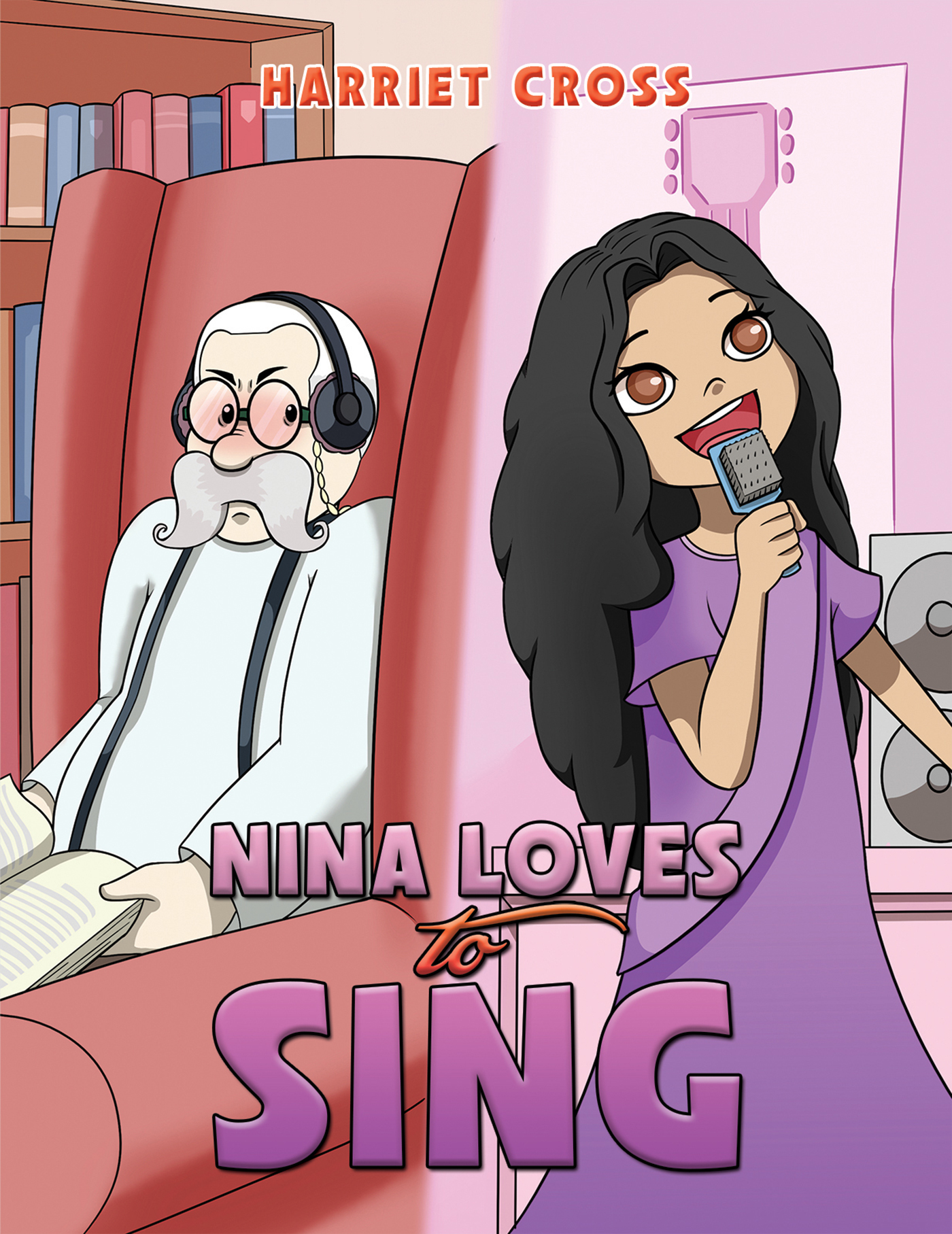 This image is the cover for the book Nina Loves To Sing