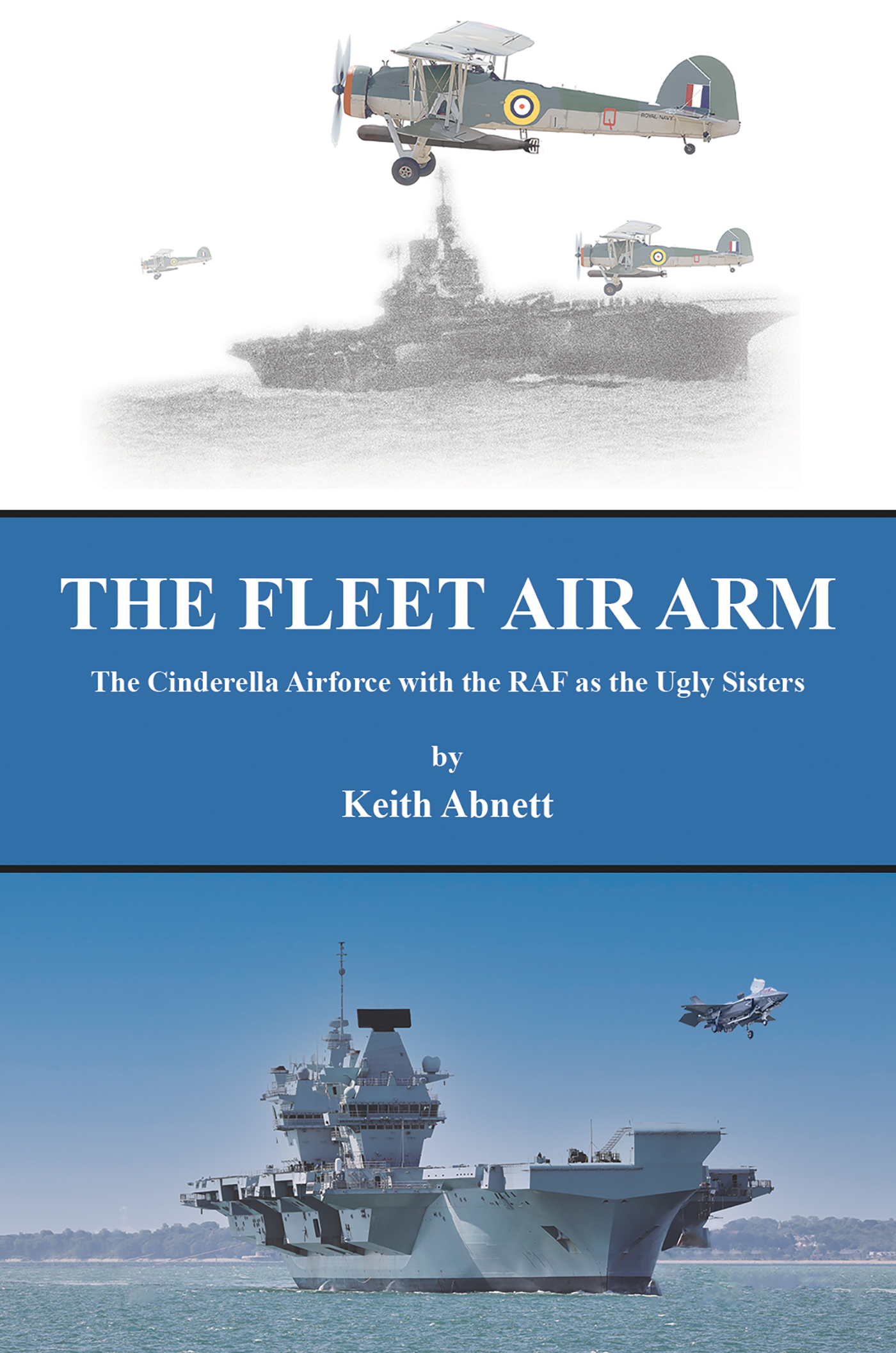 This image is the cover for the book The Fleet Air Arm