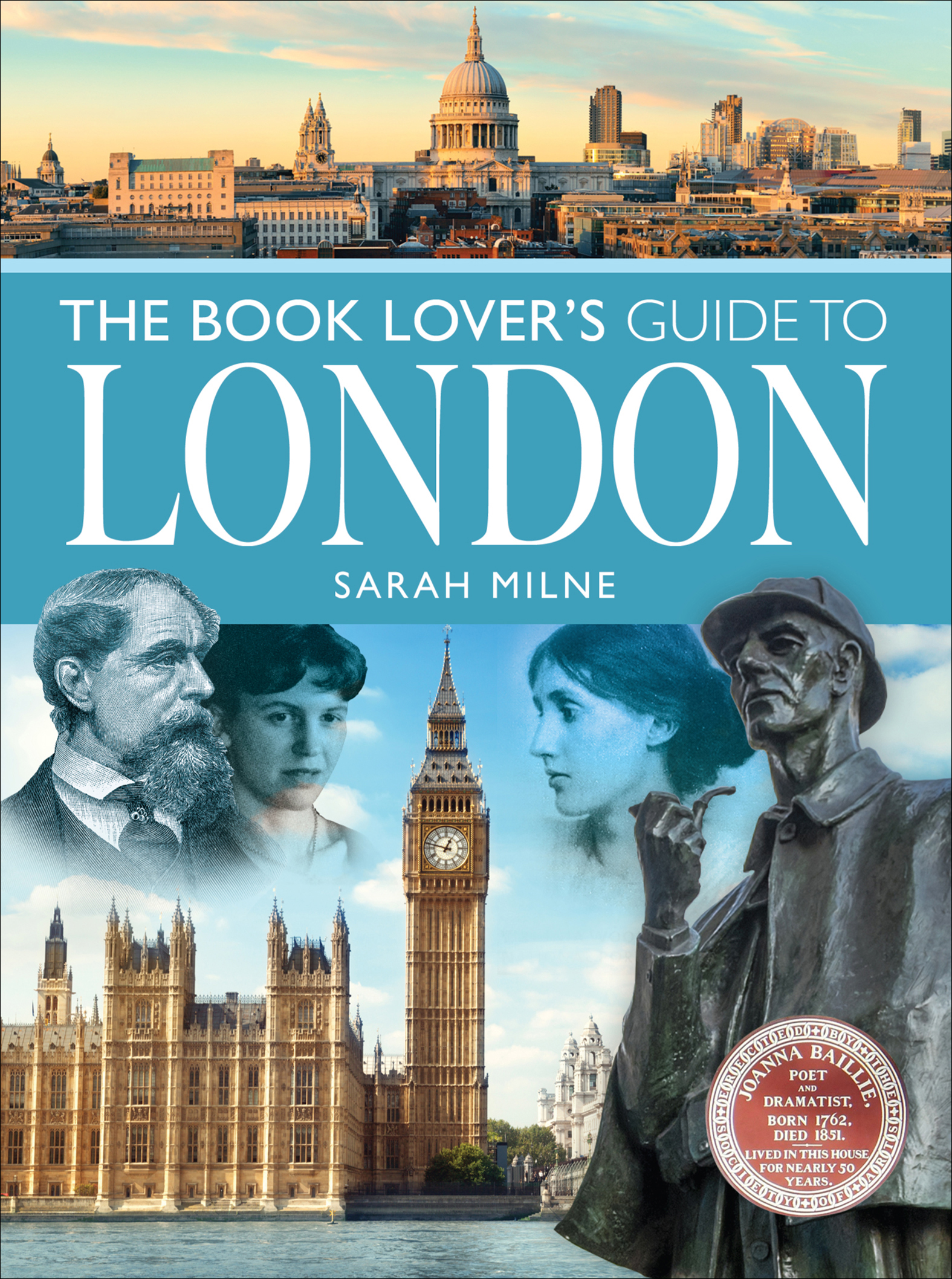 This image is the cover for the book Book Lover's Guide to London