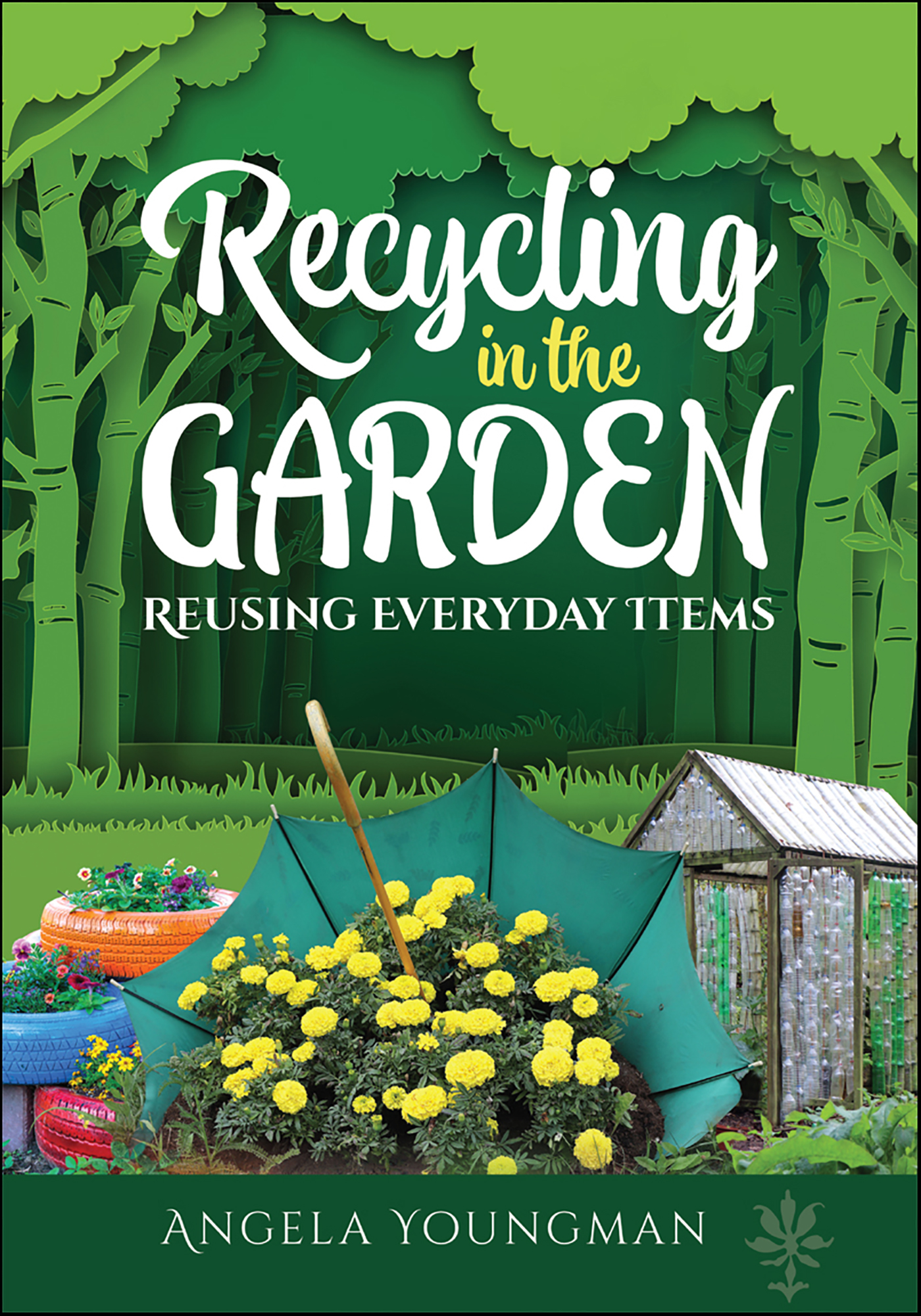 This image is the cover for the book Recycling in the Garden
