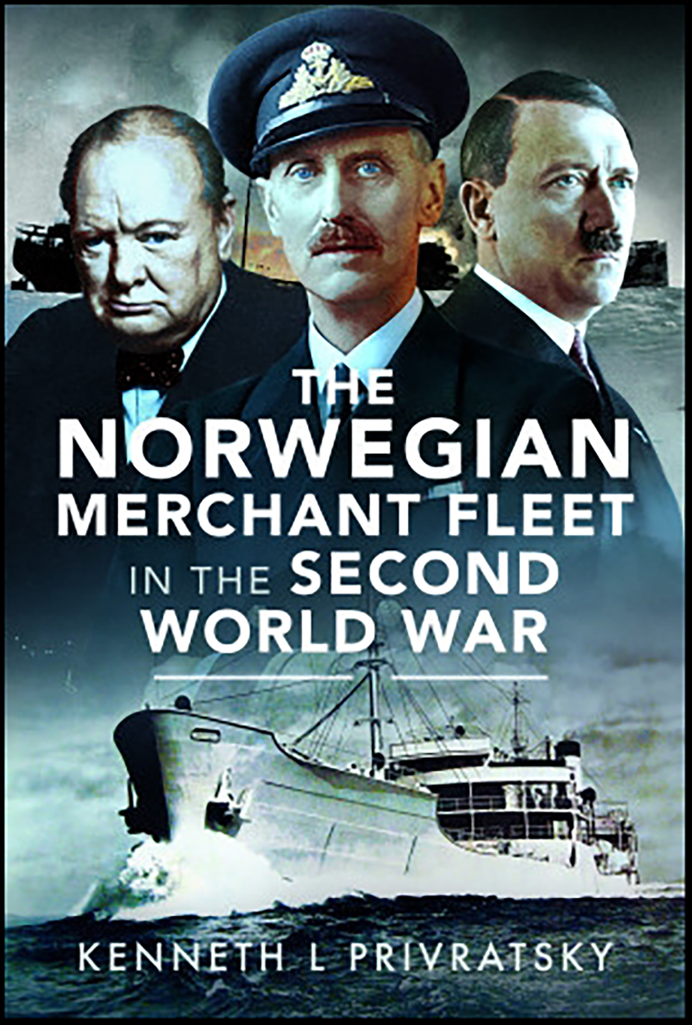 This image is the cover for the book Norwegian Merchant Fleet in the Second World War