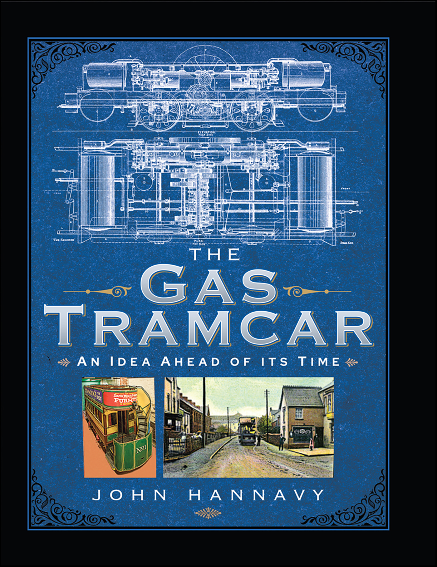 This image is the cover for the book Gas Tramcar