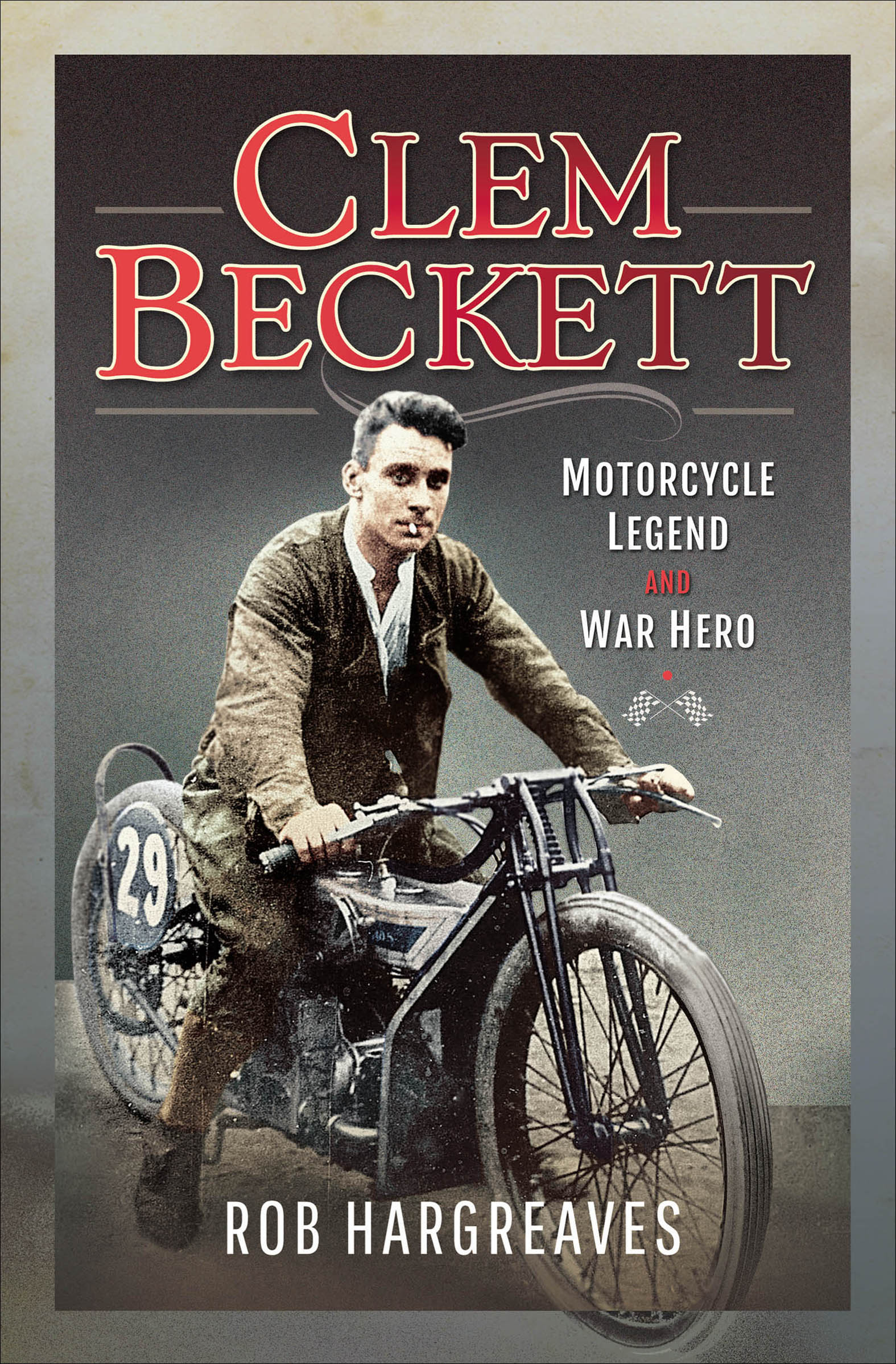 This image is the cover for the book Clem Beckett