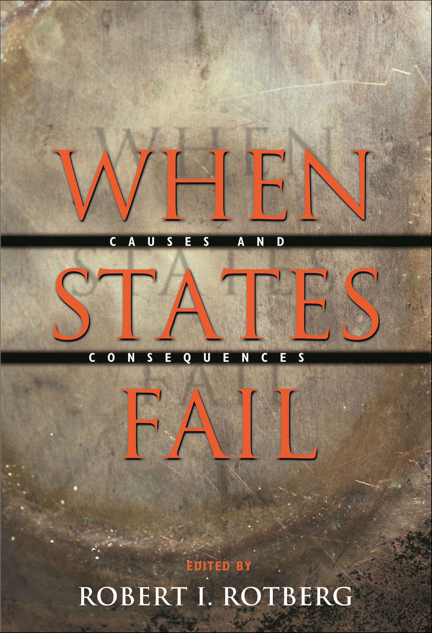 This image is the cover for the book When States Fail