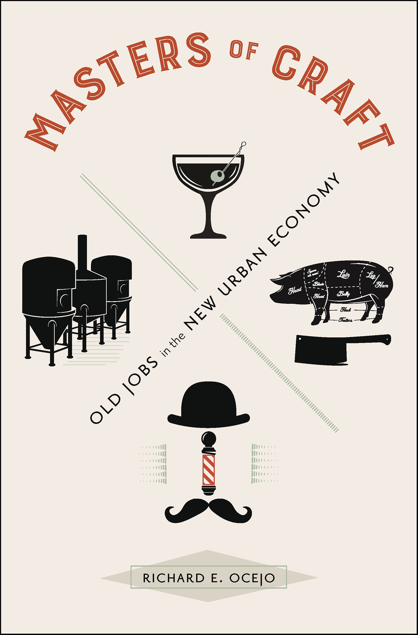 This image is the cover for the book Masters of Craft