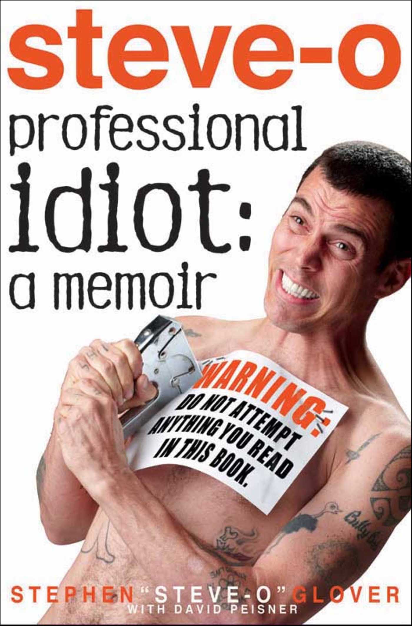 This image is the cover for the book Professional Idiot