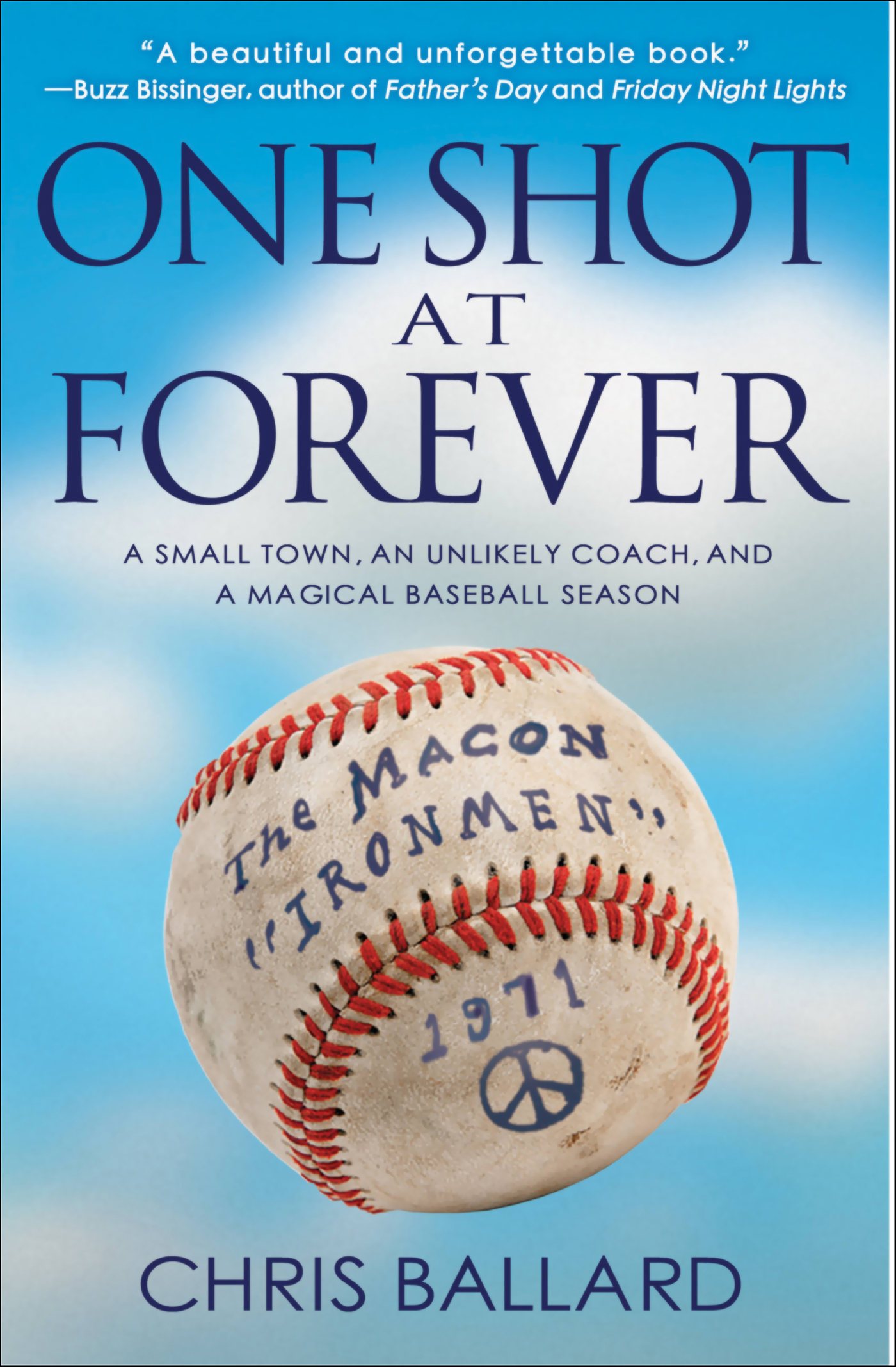 This image is the cover for the book One Shot at Forever
