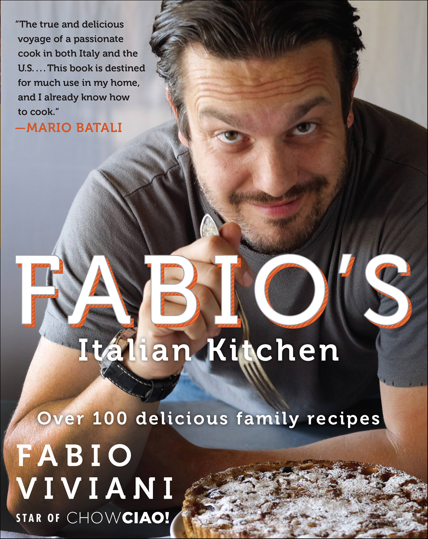 This image is the cover for the book Fabio's Italian Kitchen