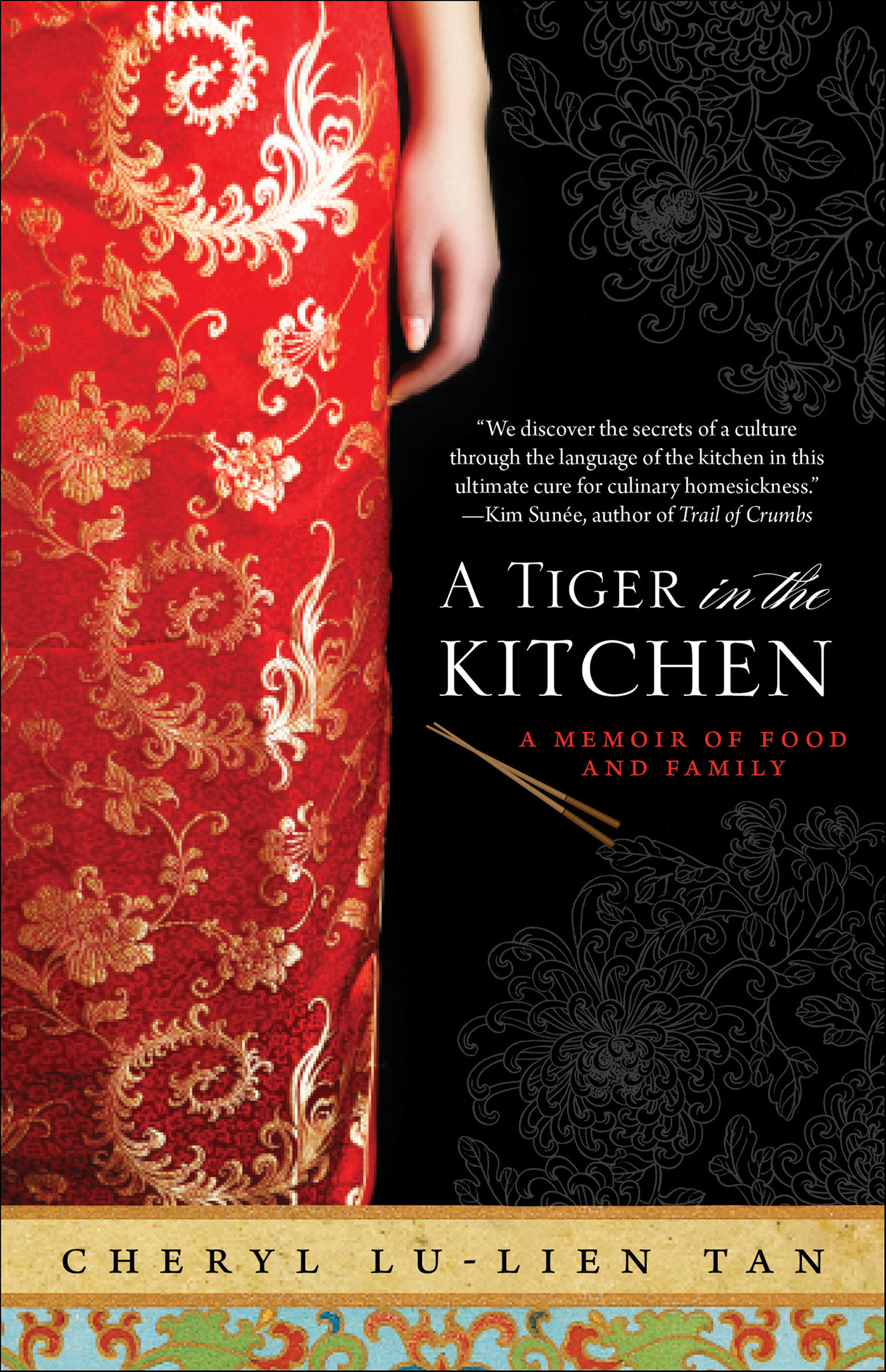 This image is the cover for the book Tiger in the Kitchen
