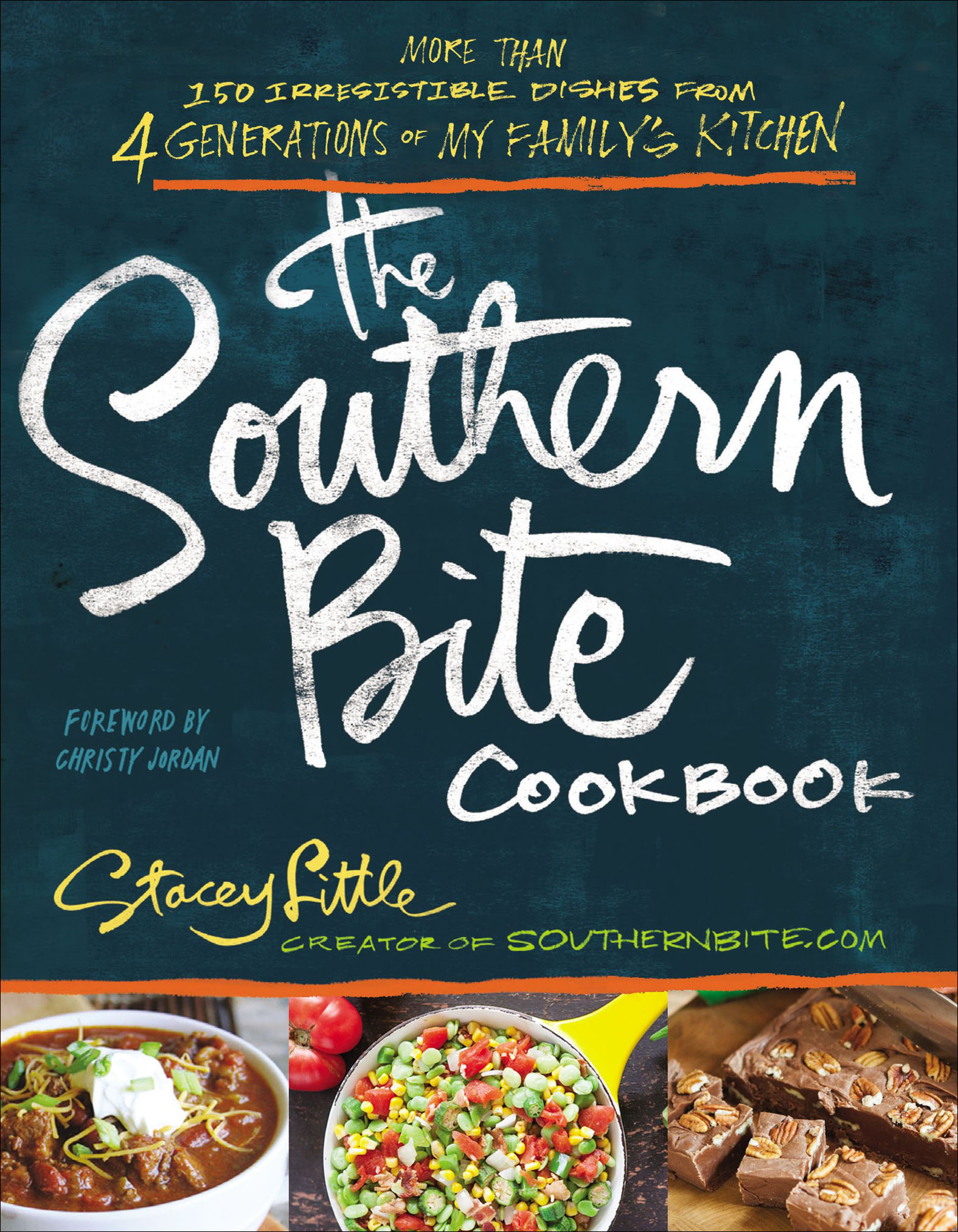 This image is the cover for the book Southern Bite Cookbook