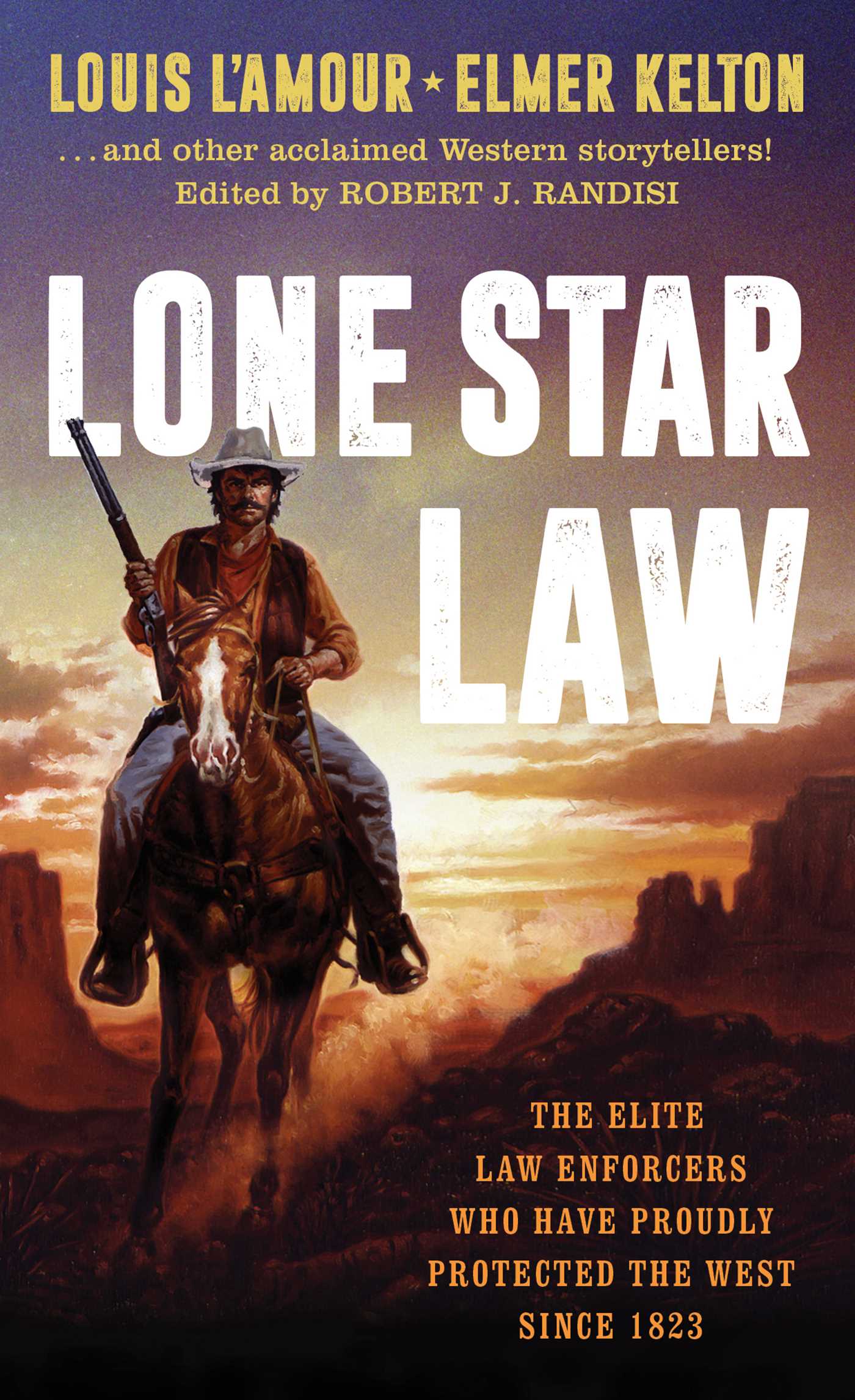 This image is the cover for the book Lone Star Law