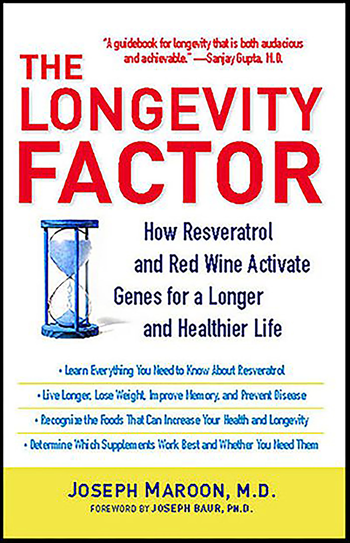This image is the cover for the book Longevity Factor