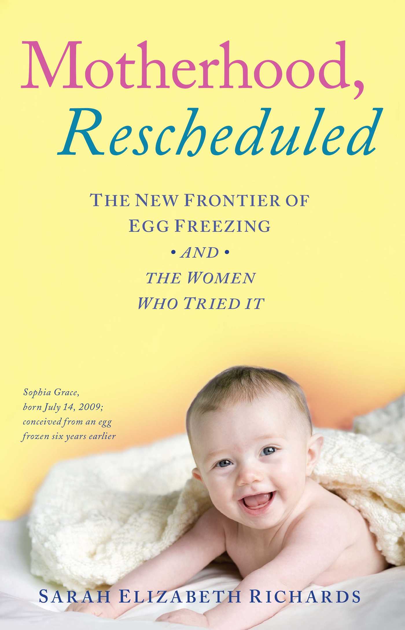 This image is the cover for the book Motherhood, Rescheduled