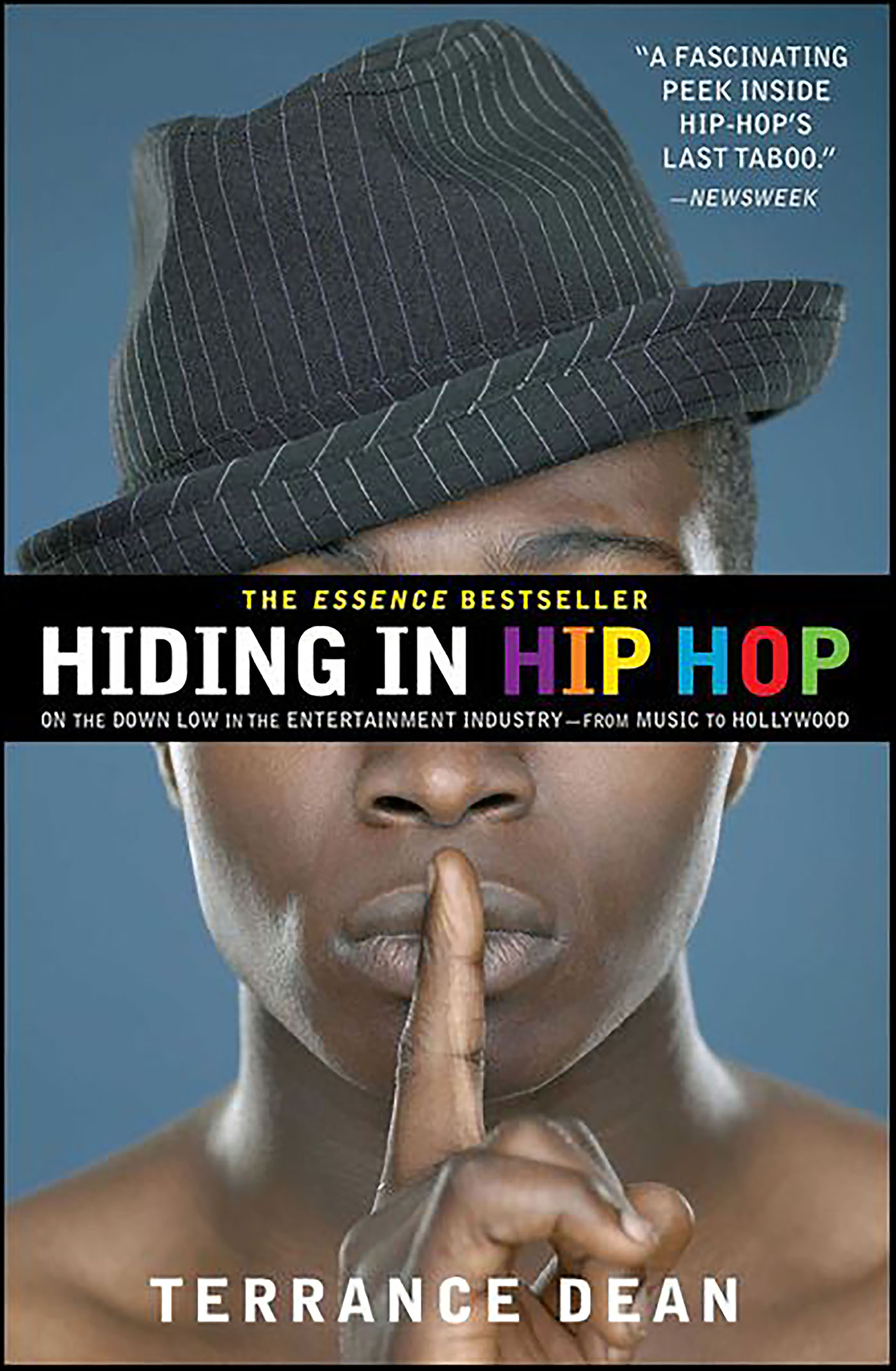 This image is the cover for the book Hiding in Hip Hop