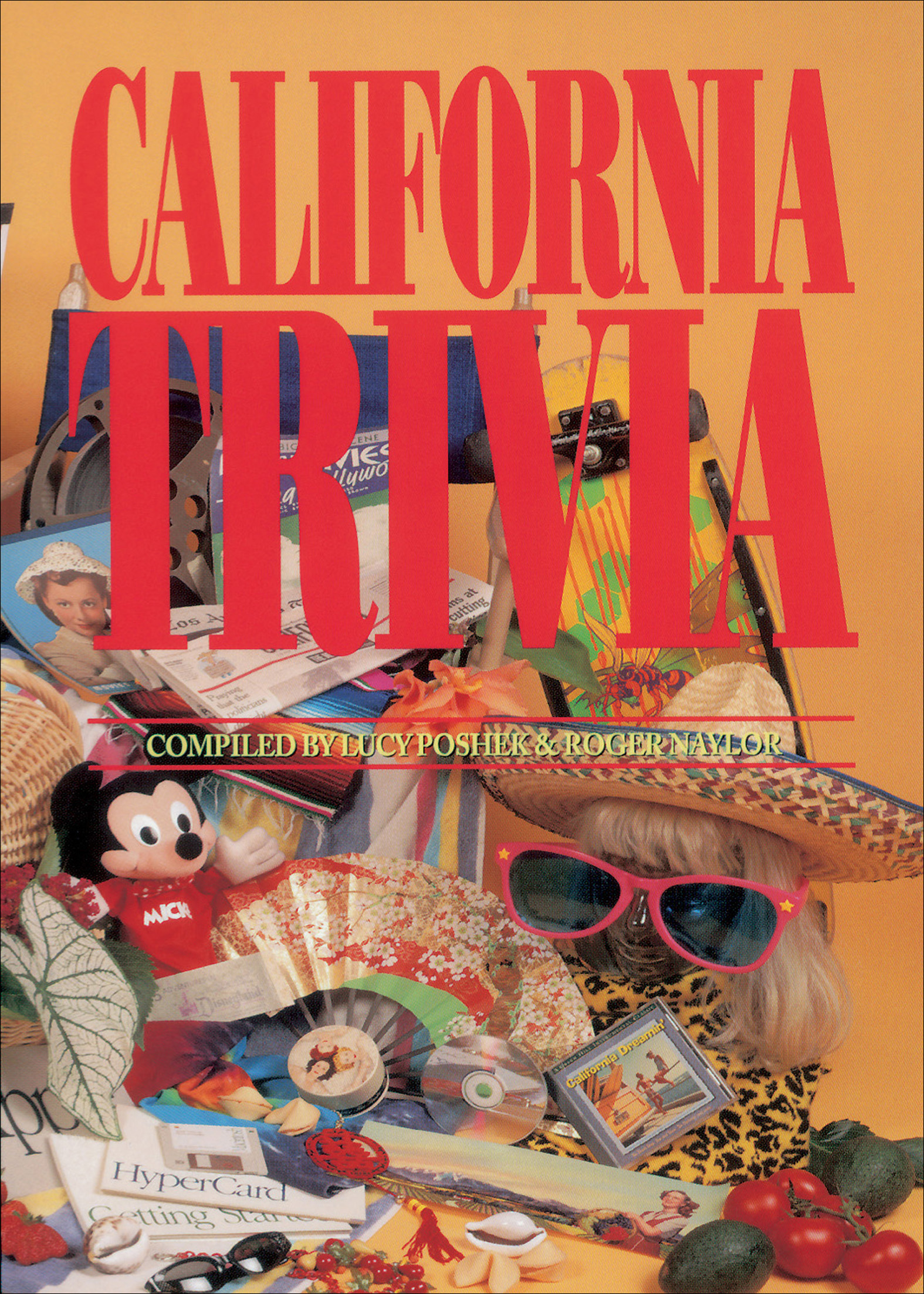 This image is the cover for the book California Trivia