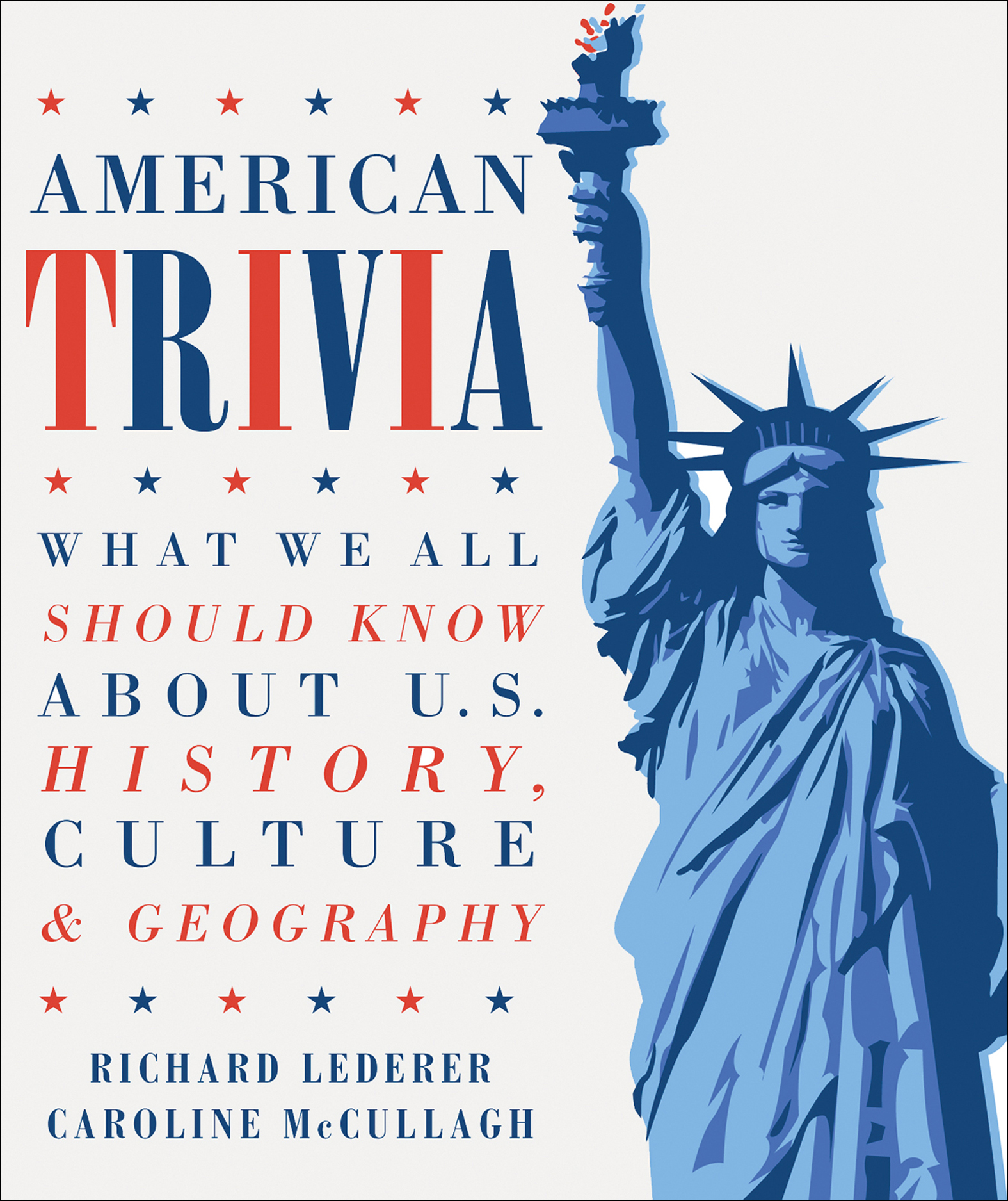 This image is the cover for the book American Trivia