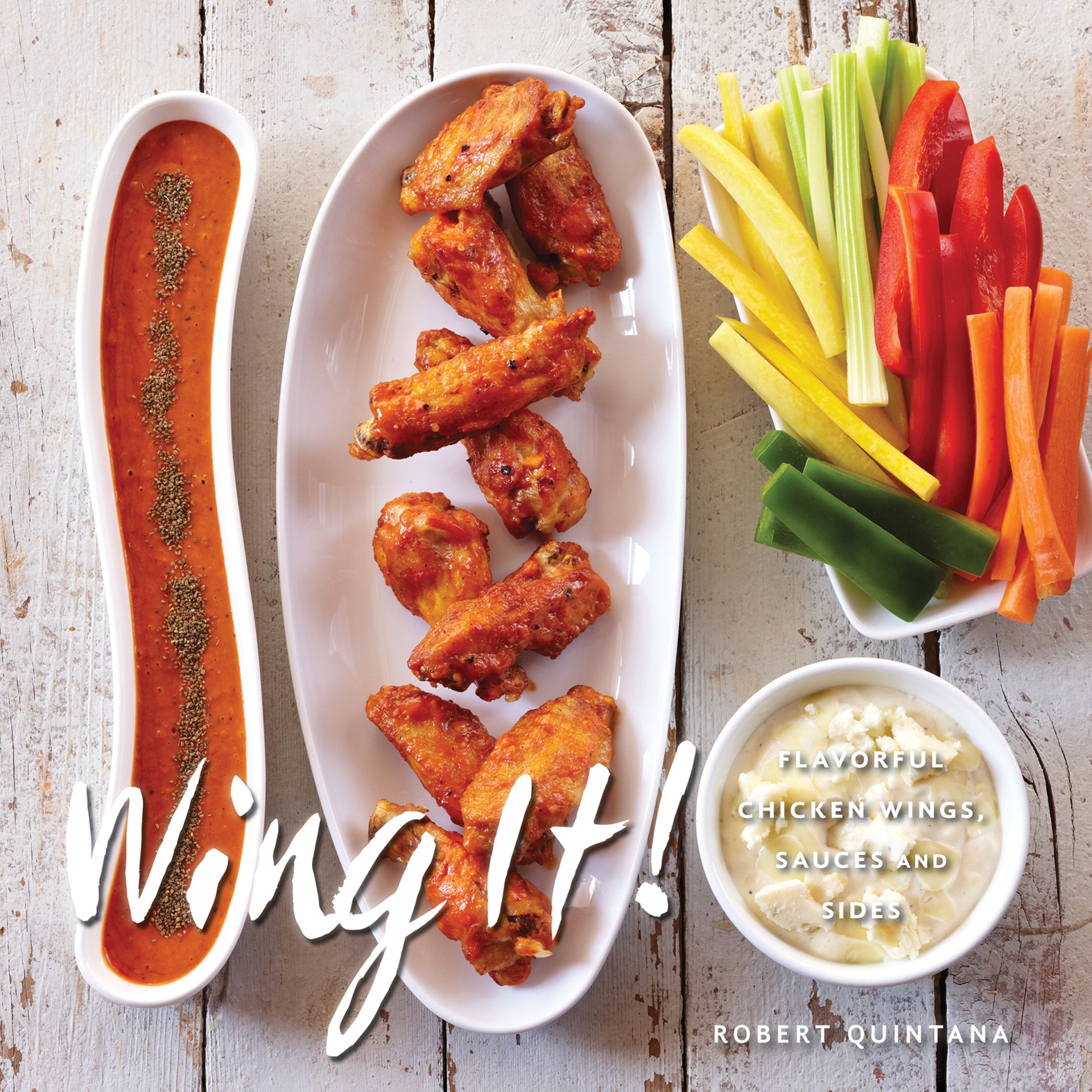 This image is the cover for the book Wing It!