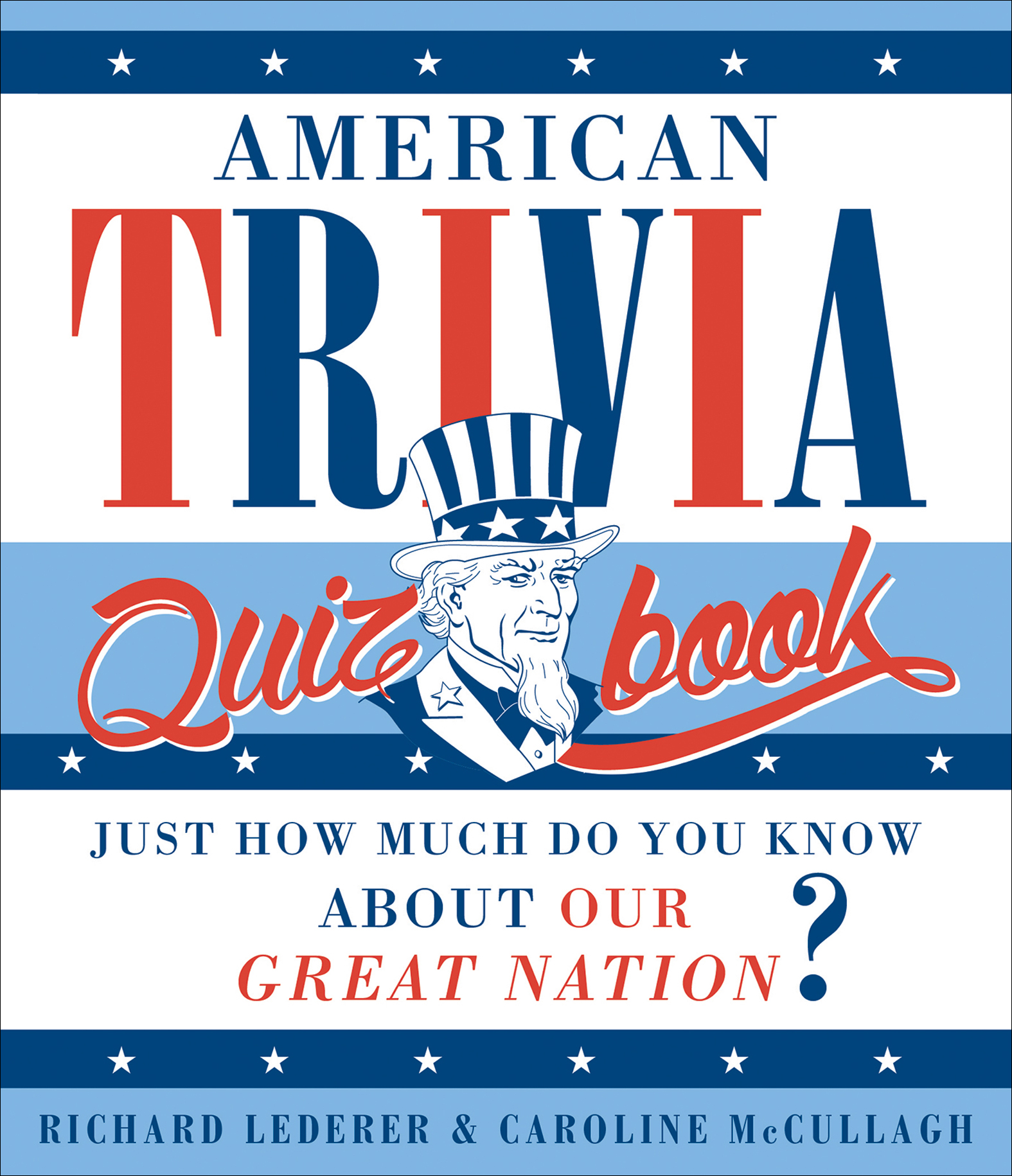 This image is the cover for the book American Trivia Quiz Book