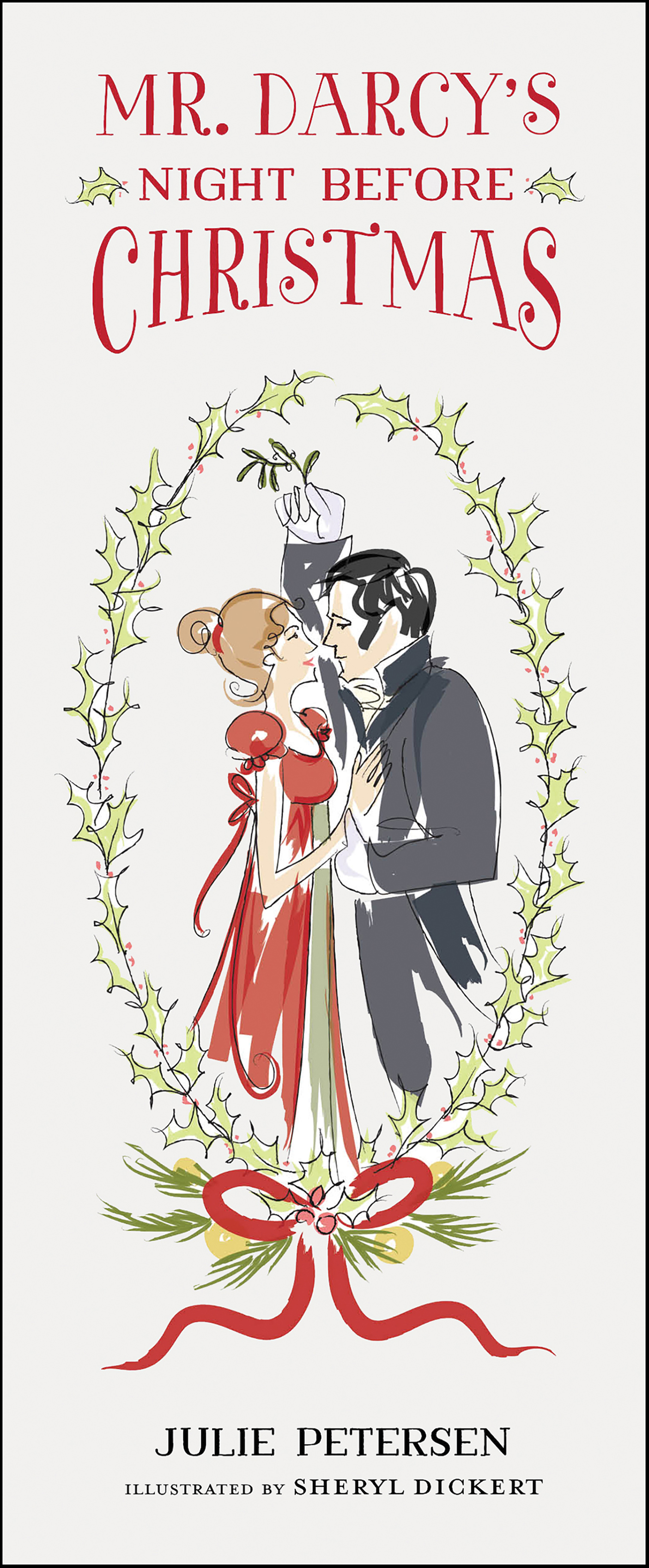 This image is the cover for the book Mr. Darcy's Night Before Christmas, Night Before Christmas Series