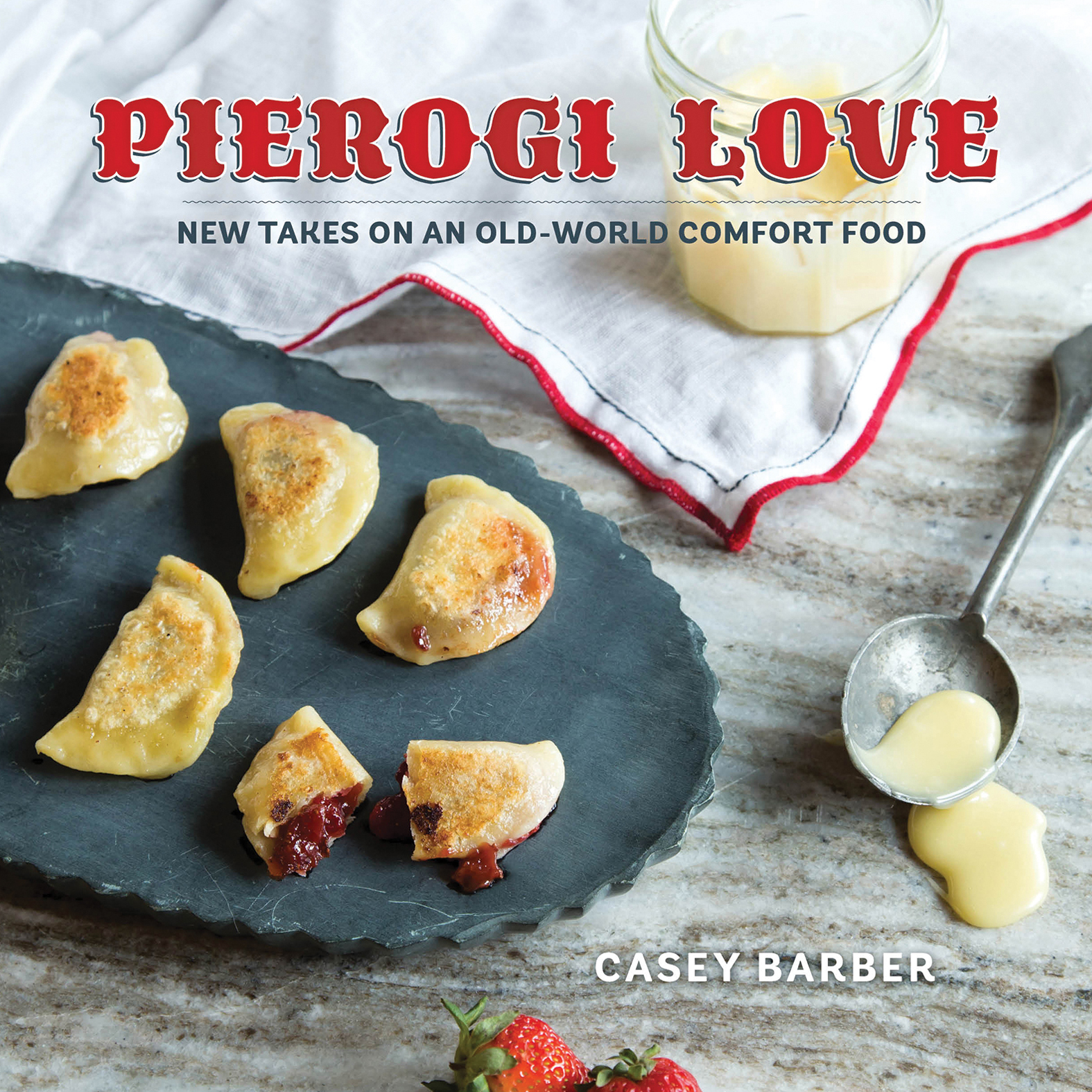 This image is the cover for the book Pierogi Love