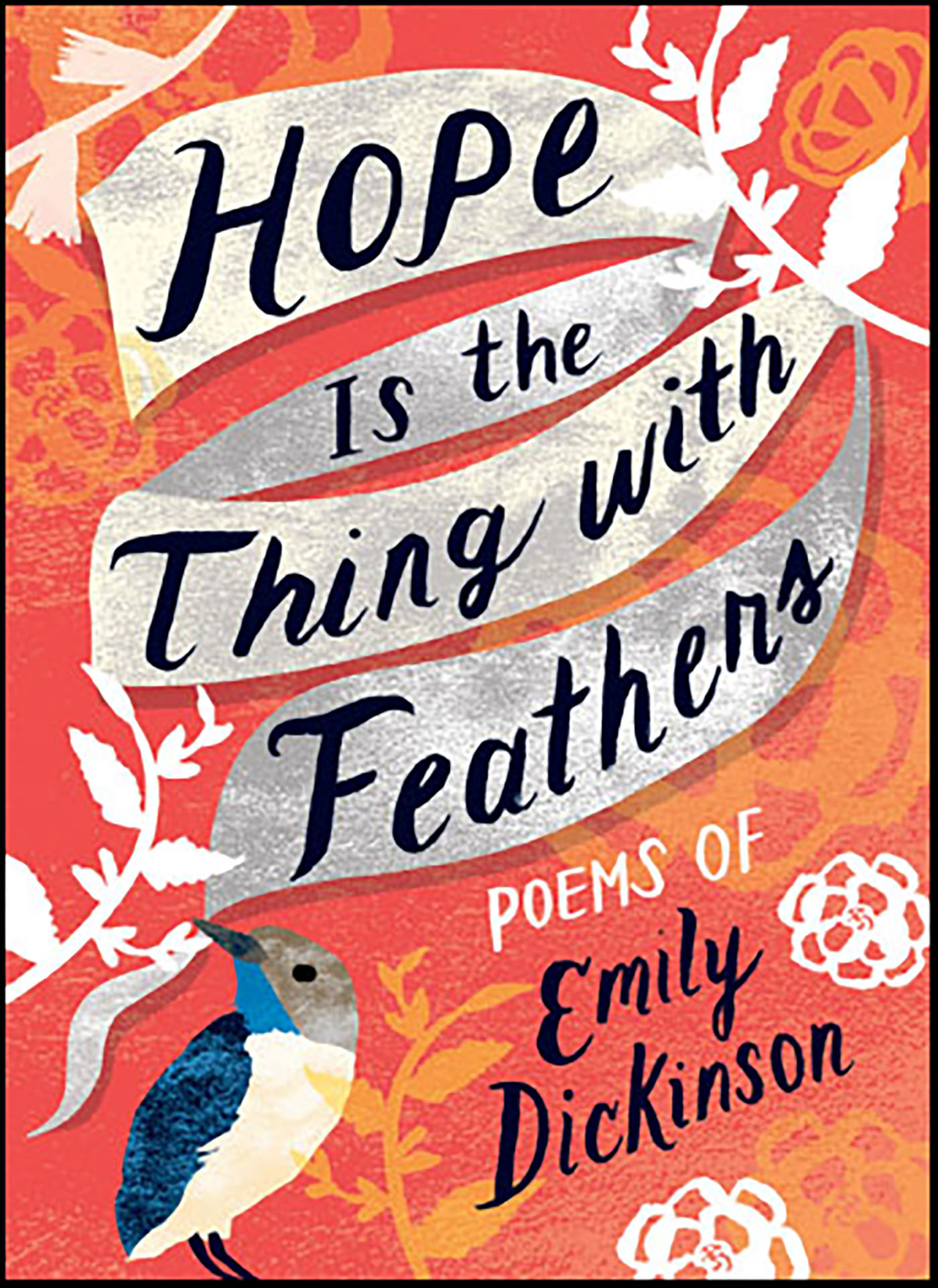 This image is the cover for the book Hope Is the Thing with Feathers