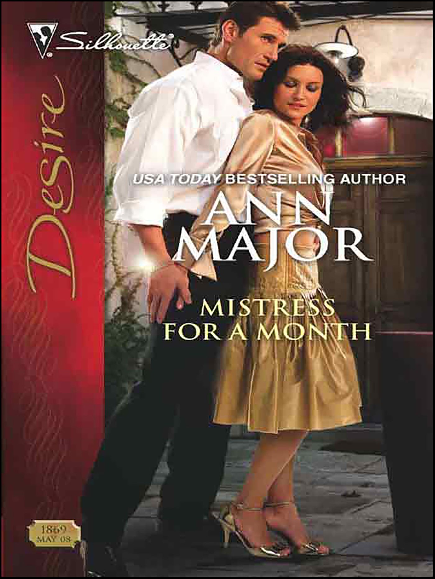 This image is the cover for the book Mistress for a Month