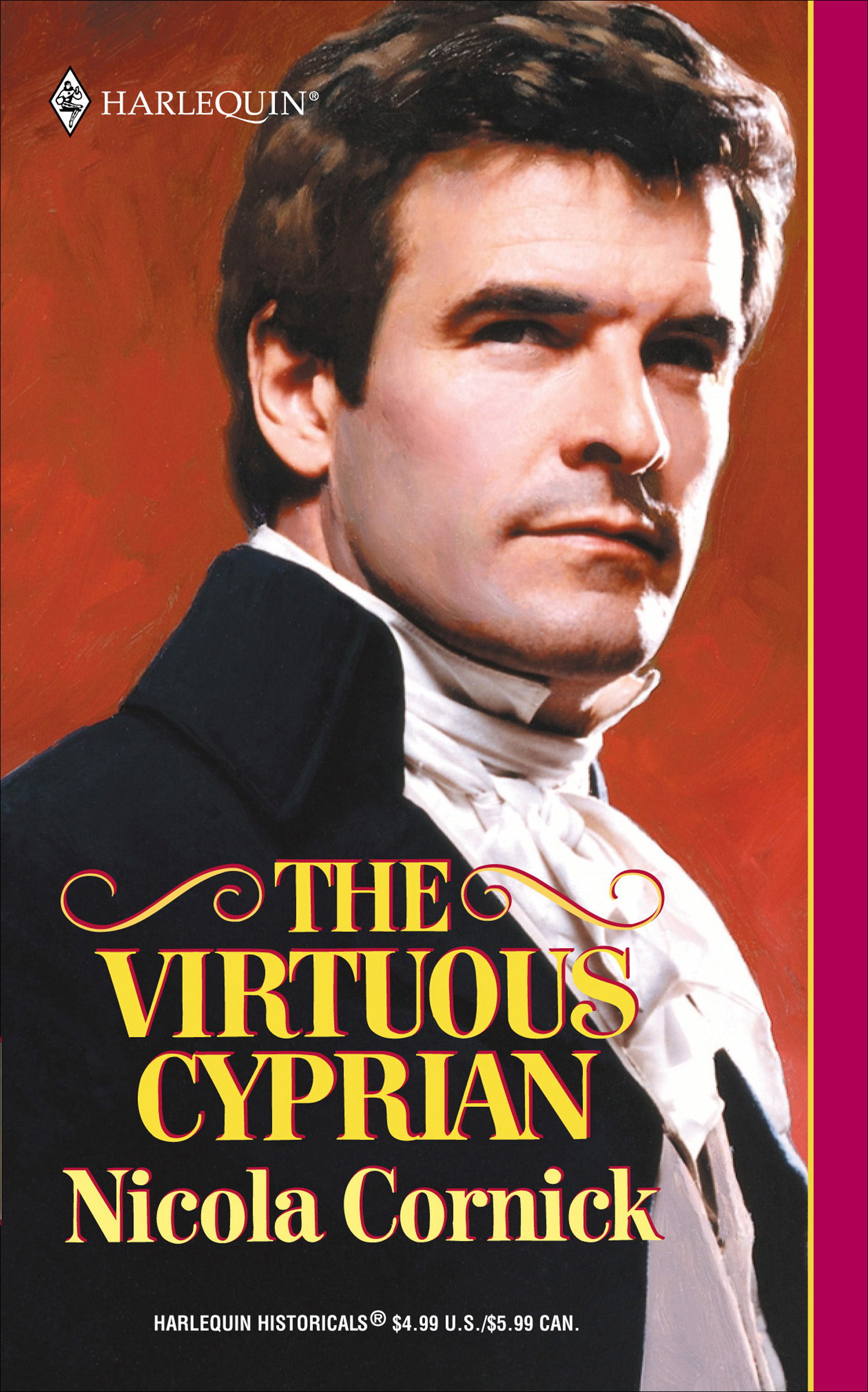 This image is the cover for the book Virtuous Cyprian