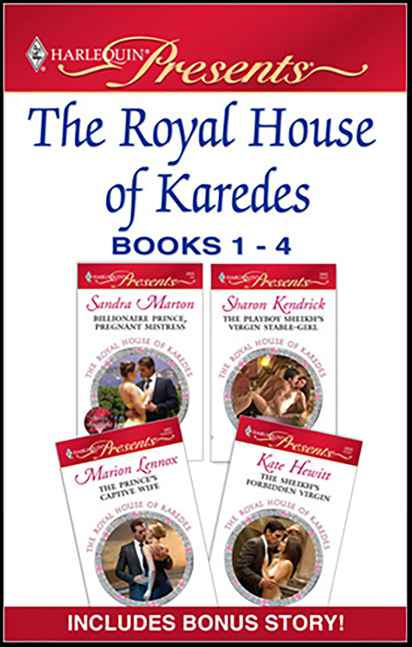 This image is the cover for the book Royal House of Karedes Books 1–4, The Royal House of Karedes