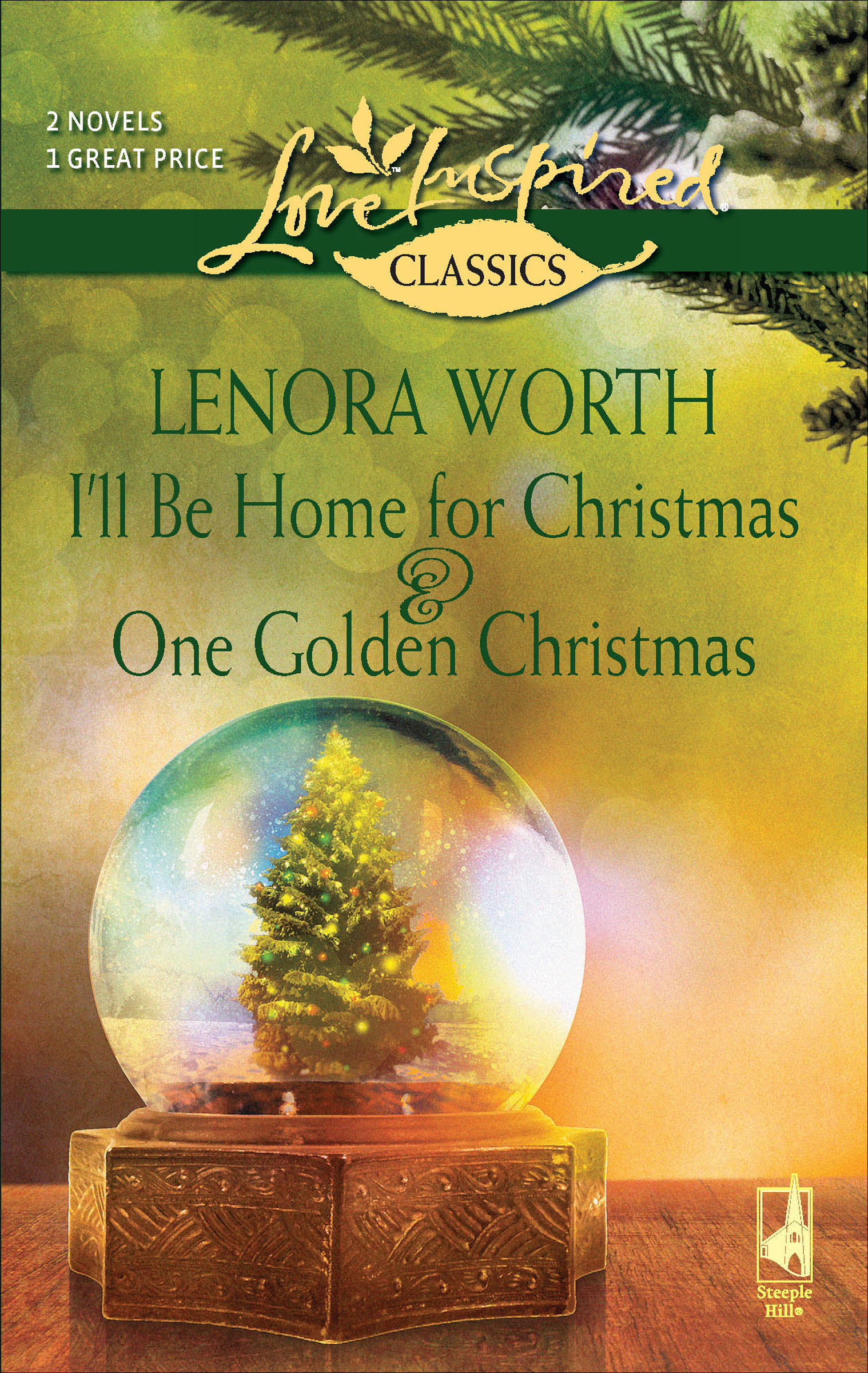 This image is the cover for the book I'll Be Home for Christmas & One Golden Christmas