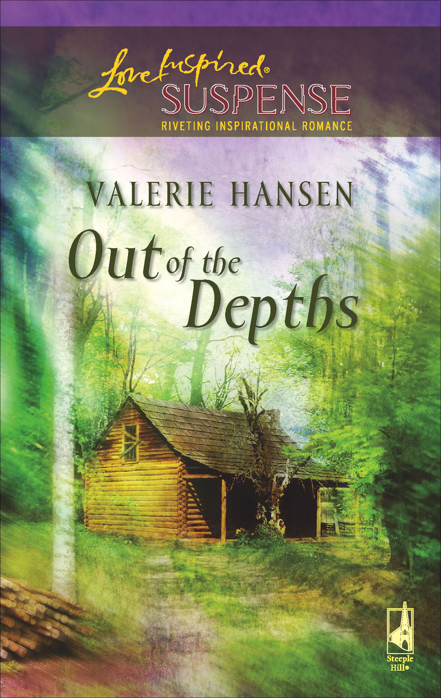 This image is the cover for the book Out of the Depths