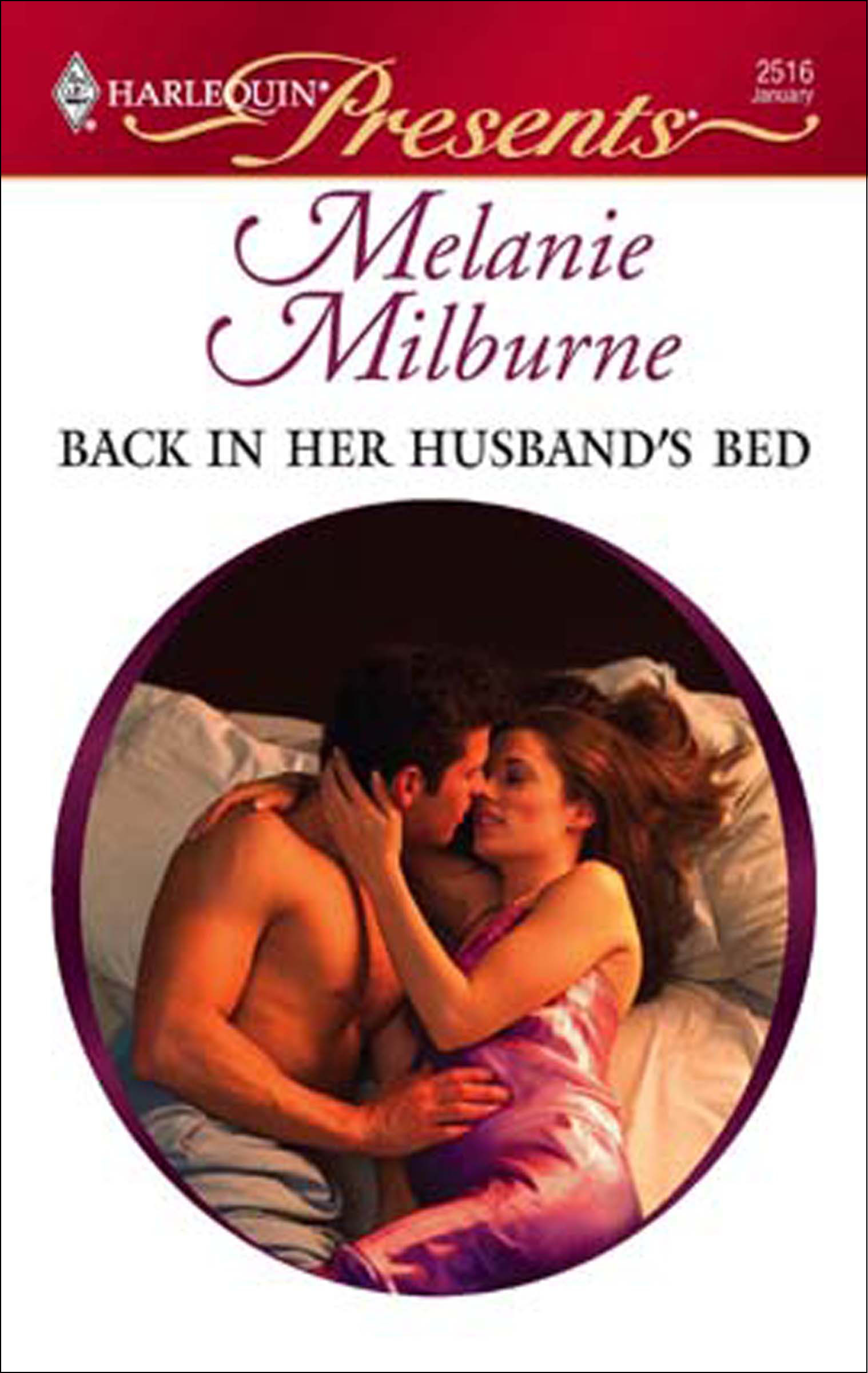 This image is the cover for the book Back in Her Husband's Bed