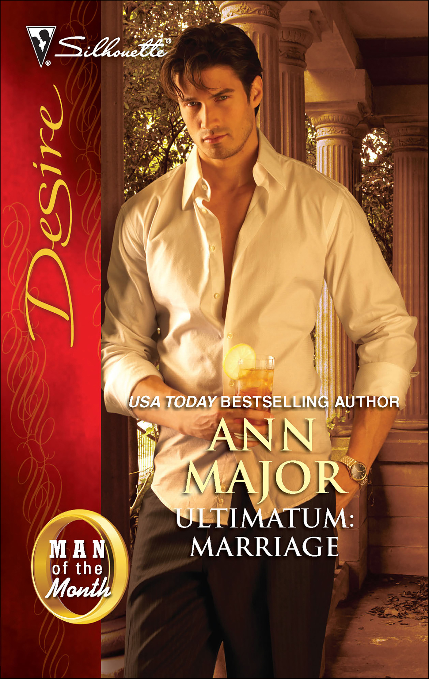 This image is the cover for the book Ultimatum: Marriage, Man of the Month