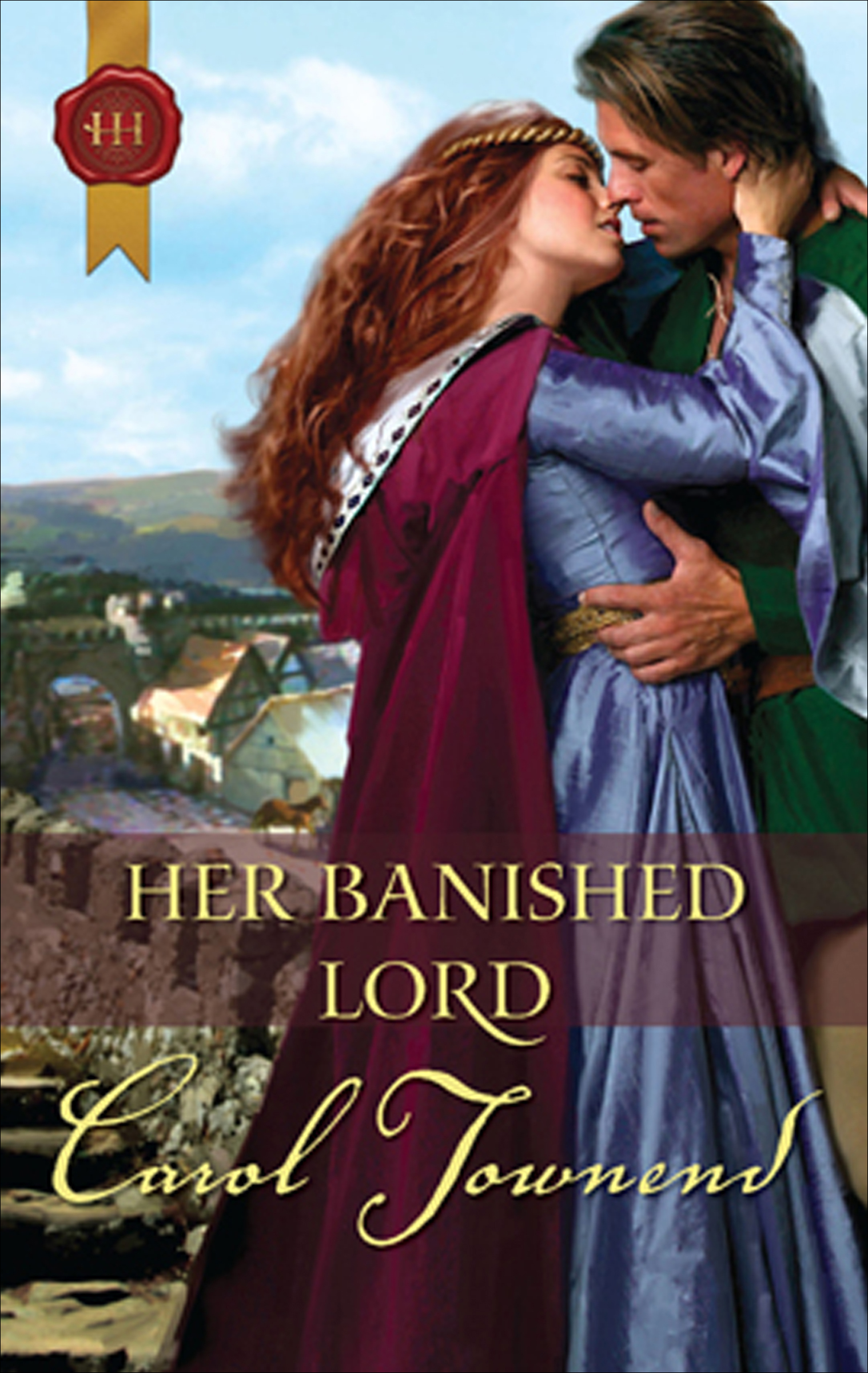 This image is the cover for the book Her Banished Lord, Wessex Weddings