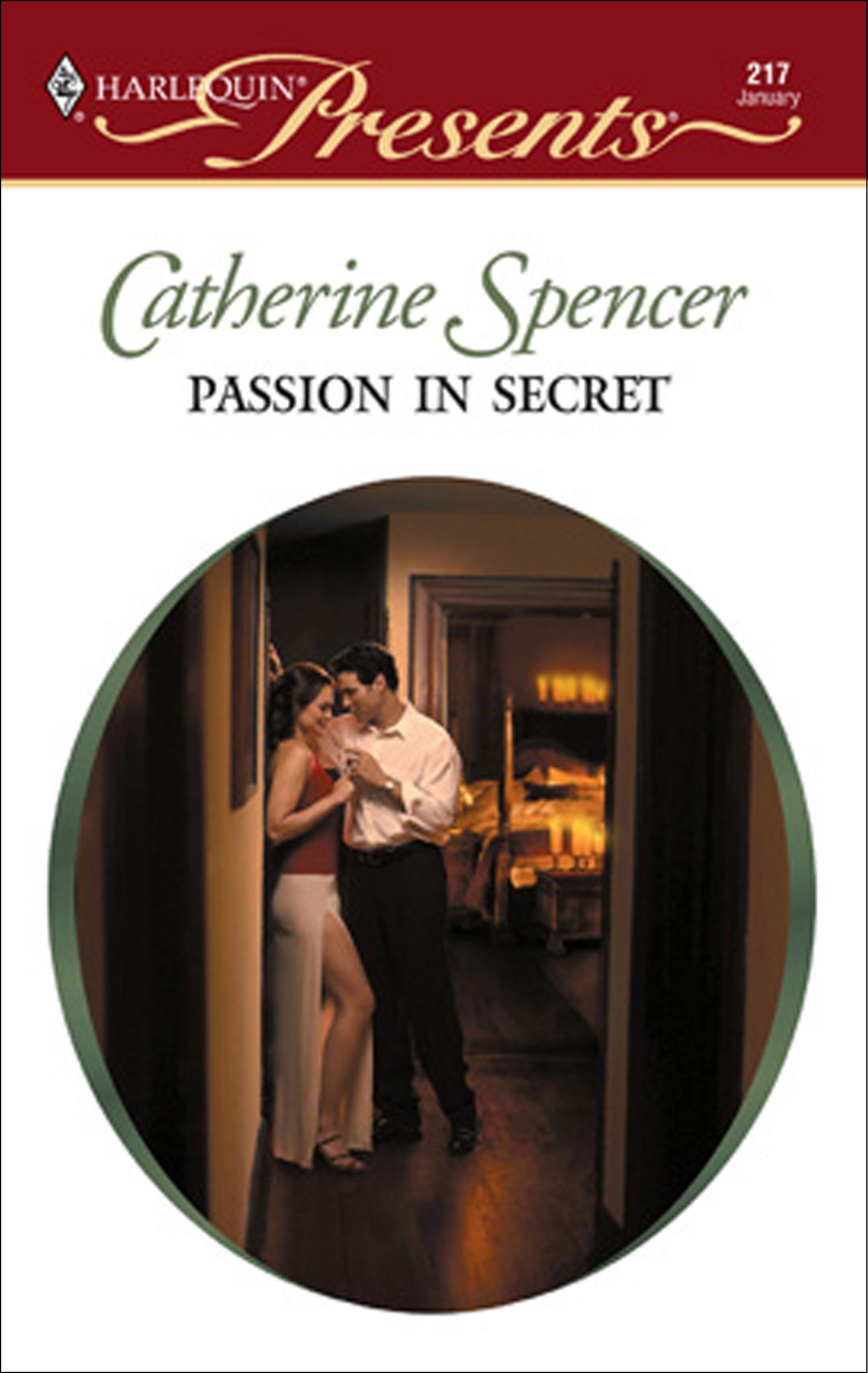 This image is the cover for the book Passion in Secret