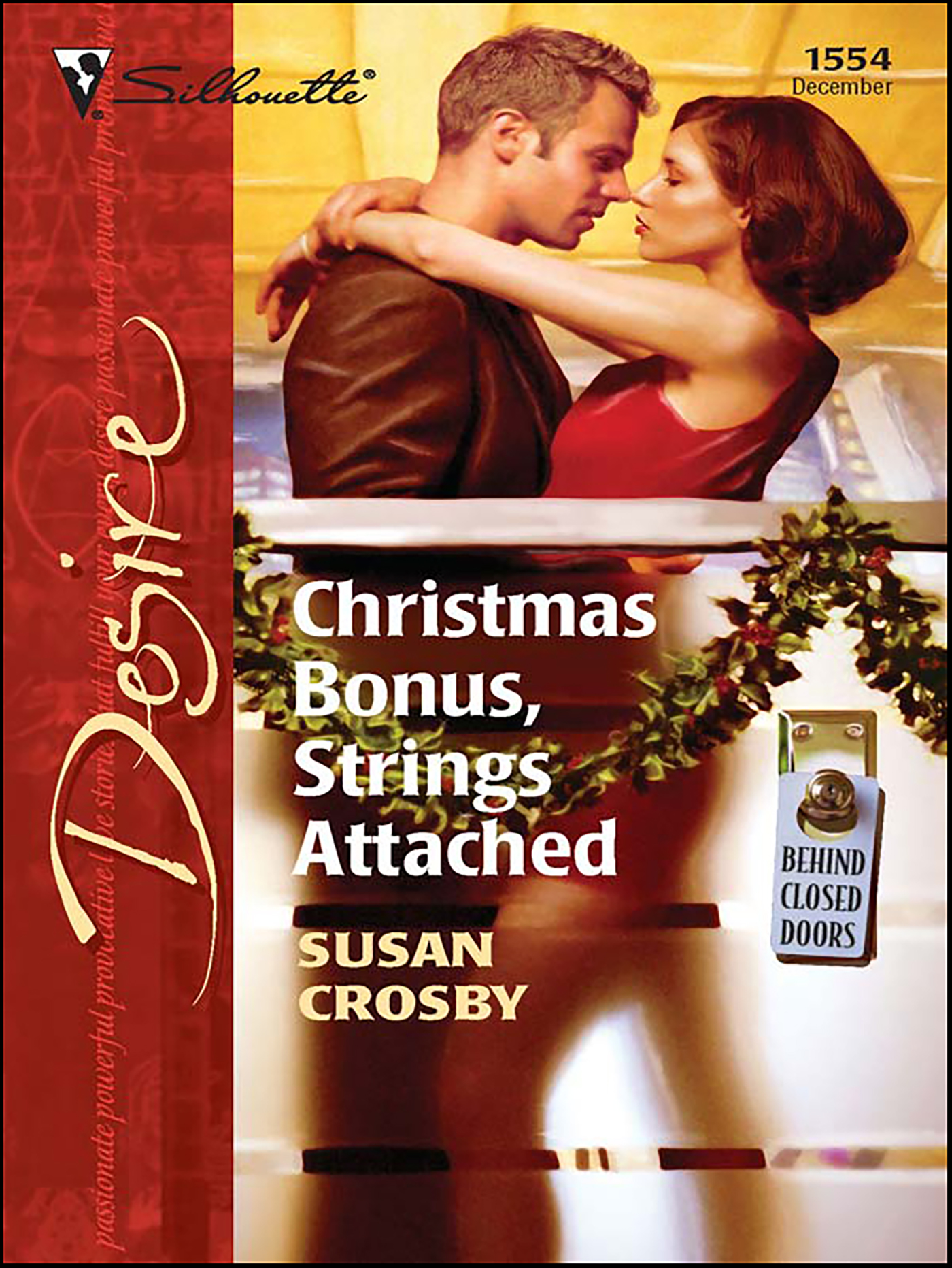 This image is the cover for the book Christmas Bonus, Strings Attached