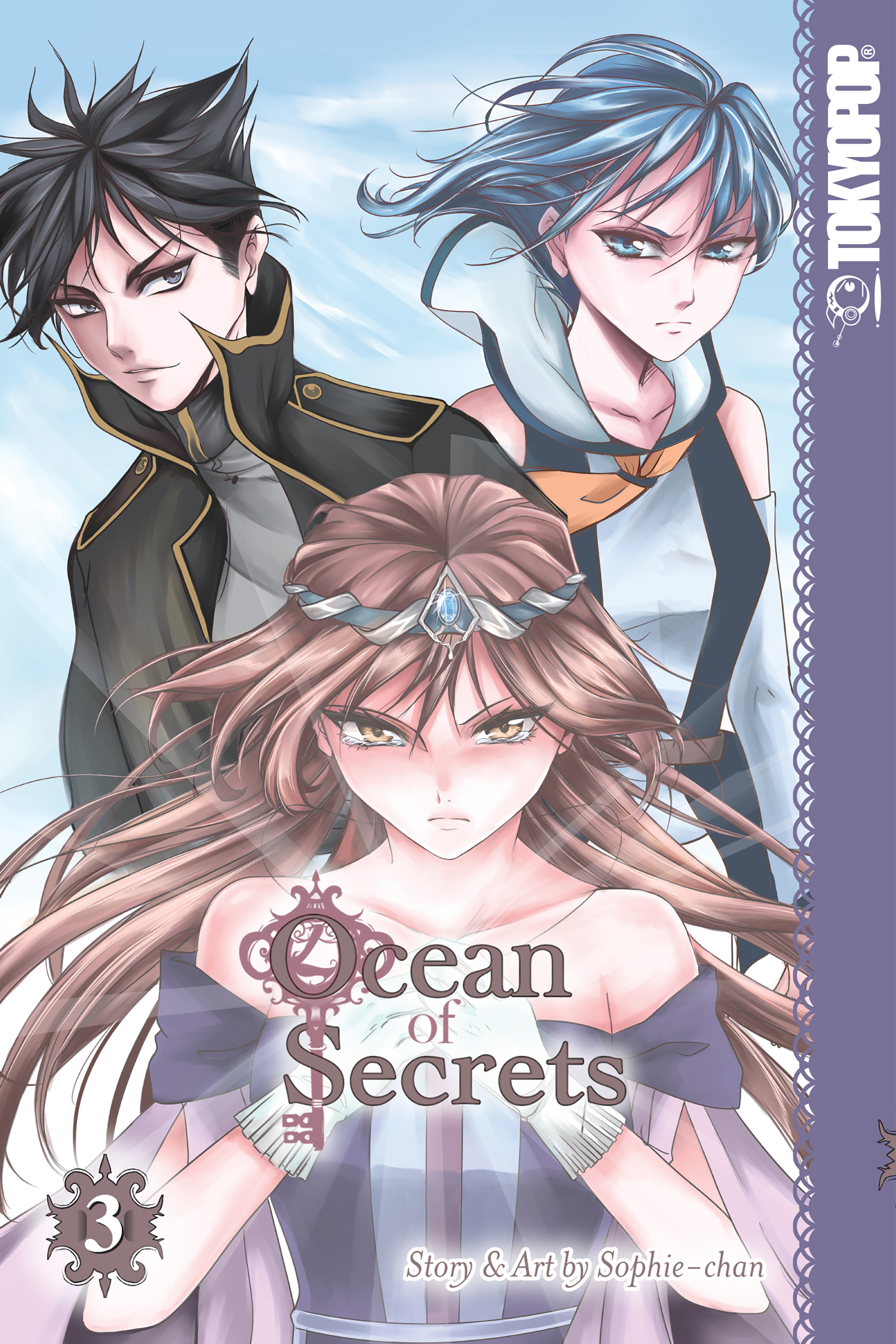 This image is the cover for the book Ocean of Secrets, Volume 3, Ocean of Secrets