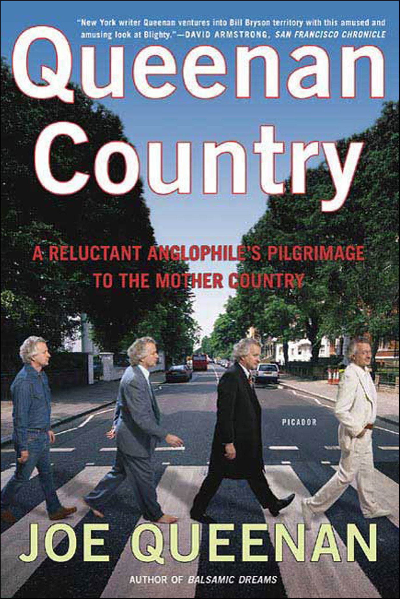 This image is the cover for the book Queenan Country