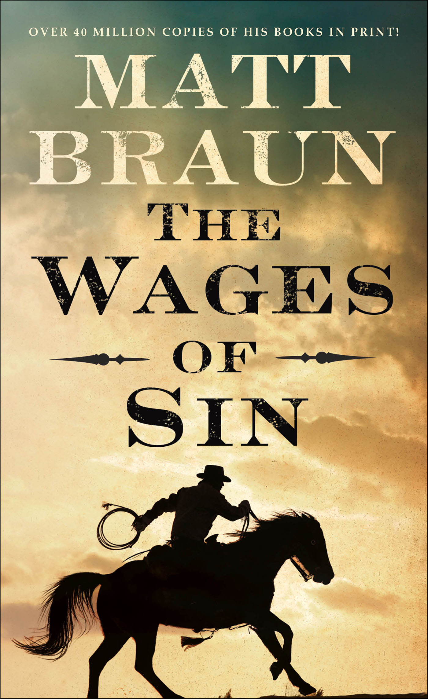 This image is the cover for the book Wages of Sin, The Ash Tallman Series